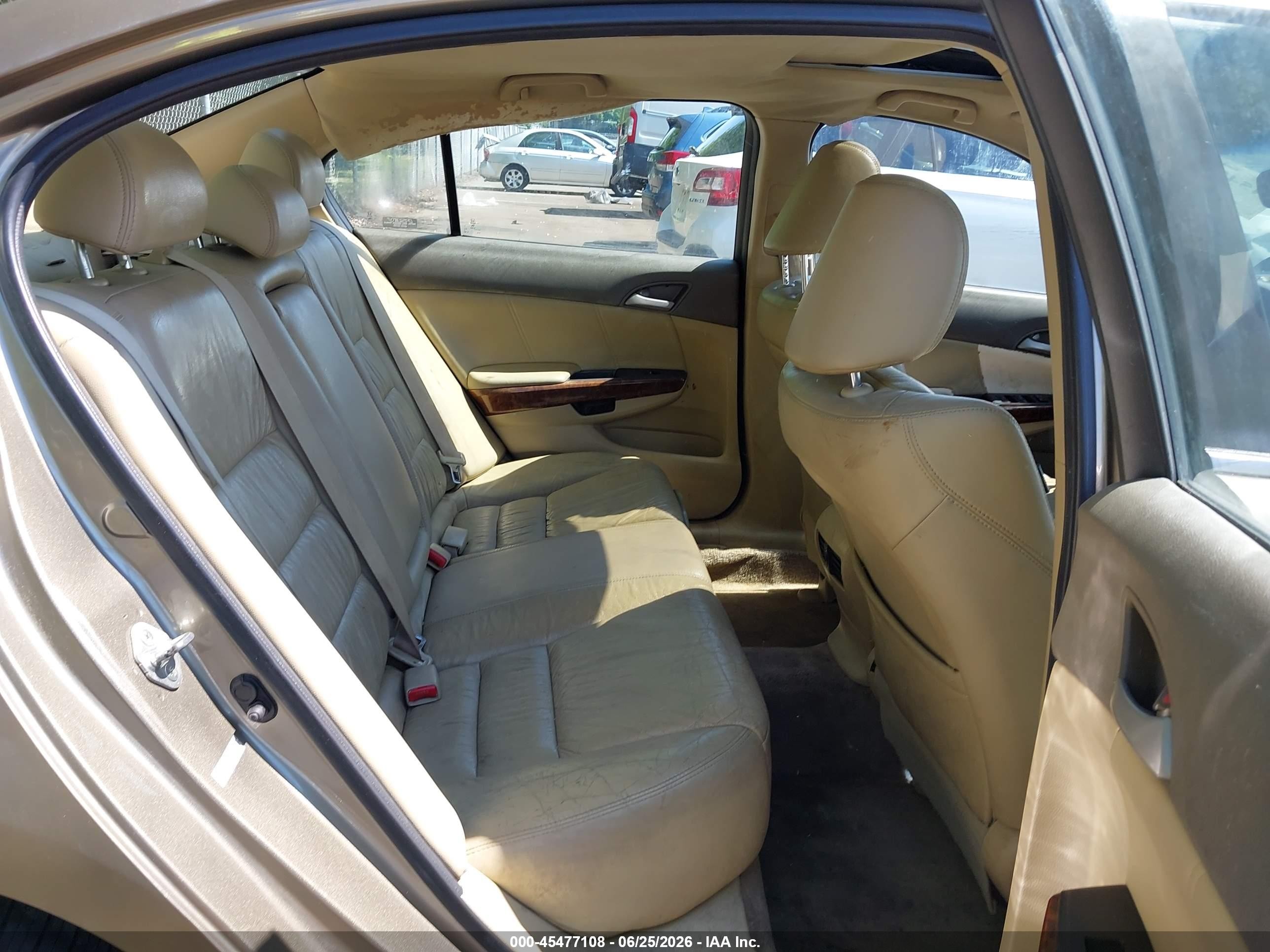 2010 Honda Accord 2.4 Ex-l Бежевый vin: 1HGCP2F8XAA010209