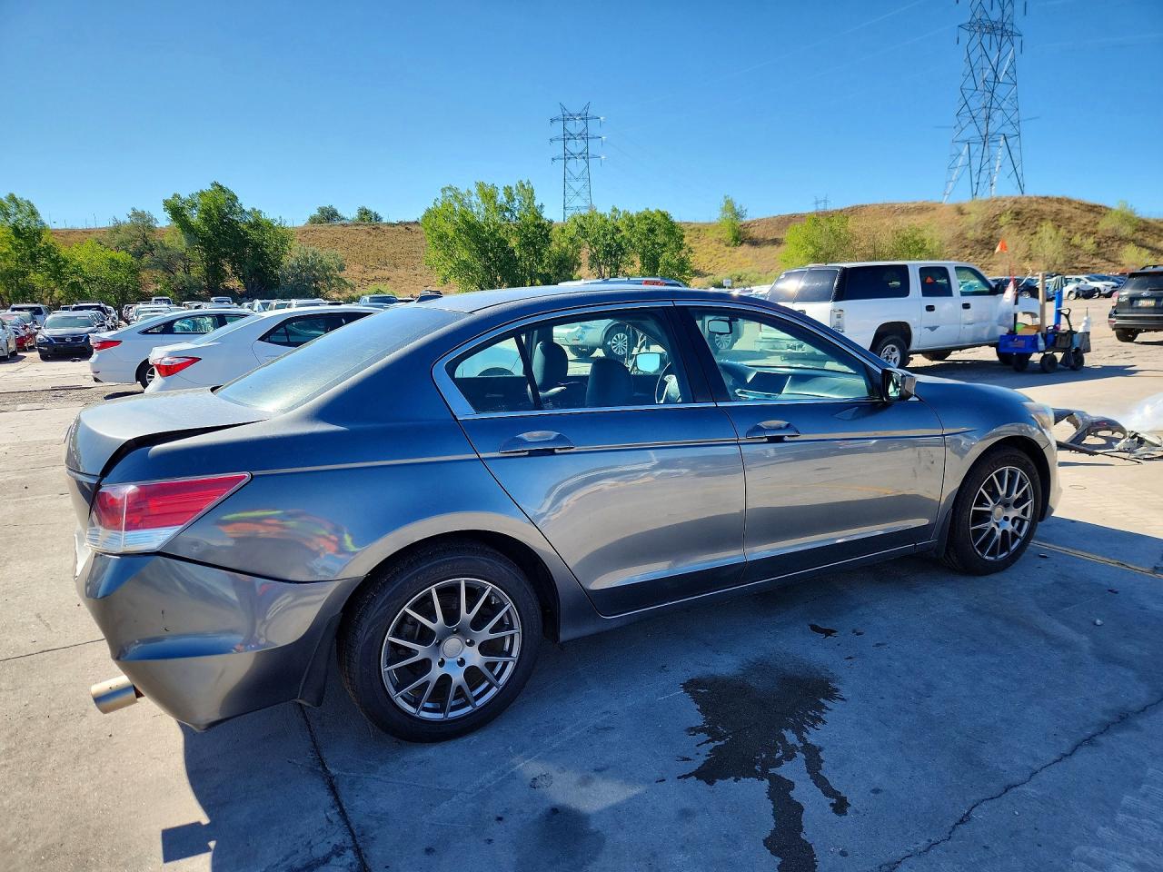 2010 Honda Accord Exl Gray vin: 1HGCP2F8XAA011649