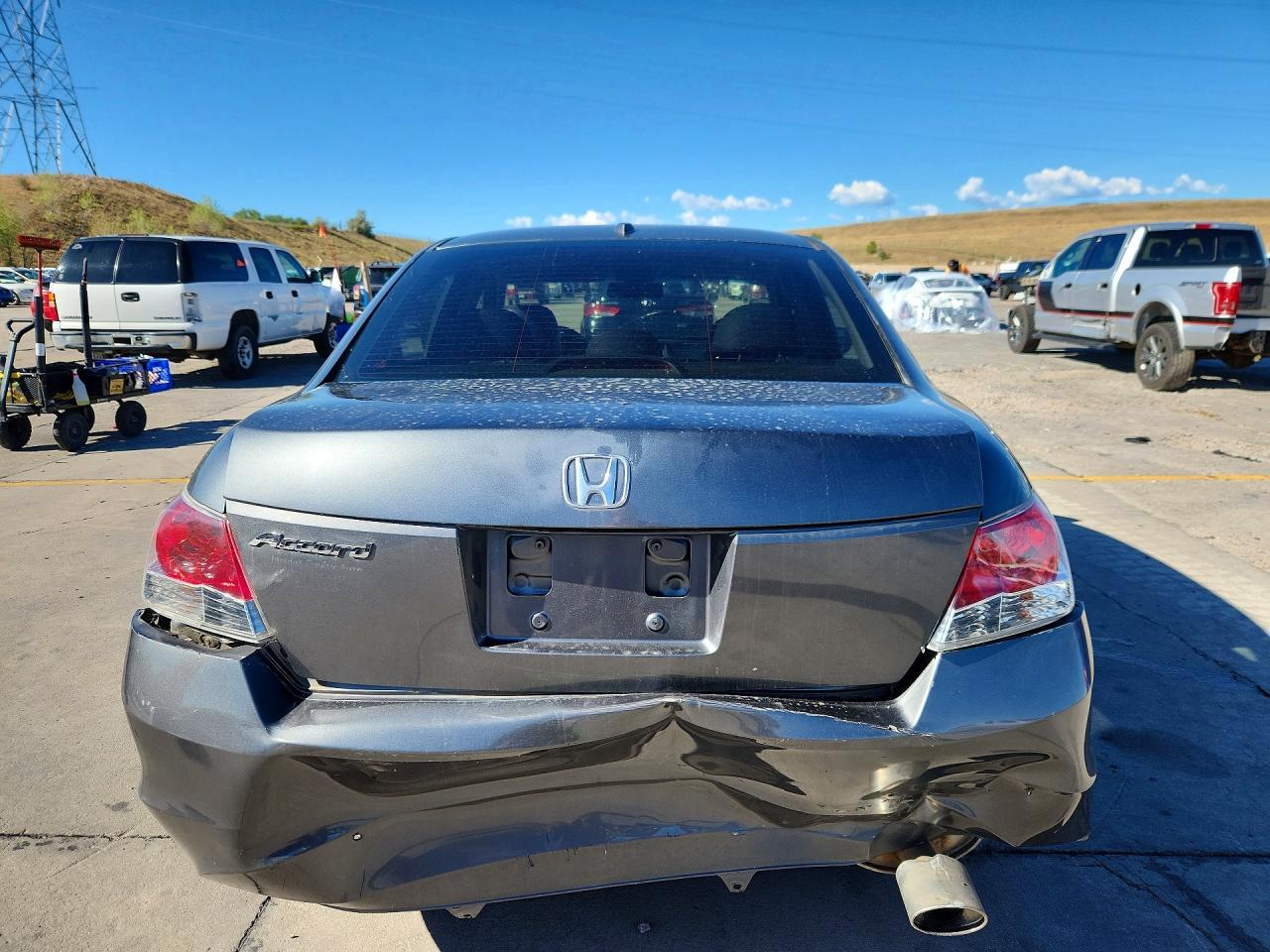 2010 Honda Accord Exl Gray vin: 1HGCP2F8XAA011649