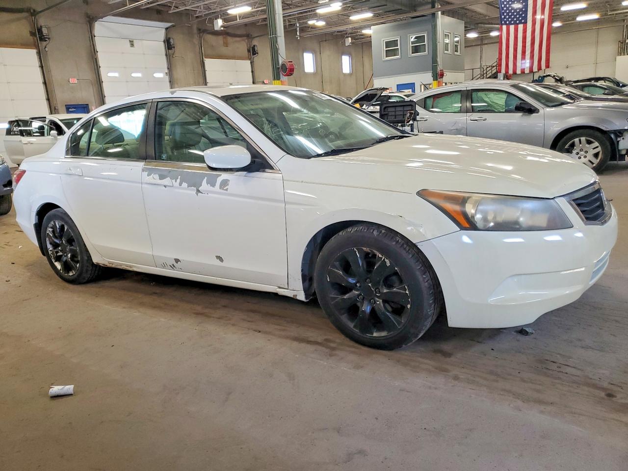 2010 Honda Accord Exl White vin: 1HGCP2F8XAA020092