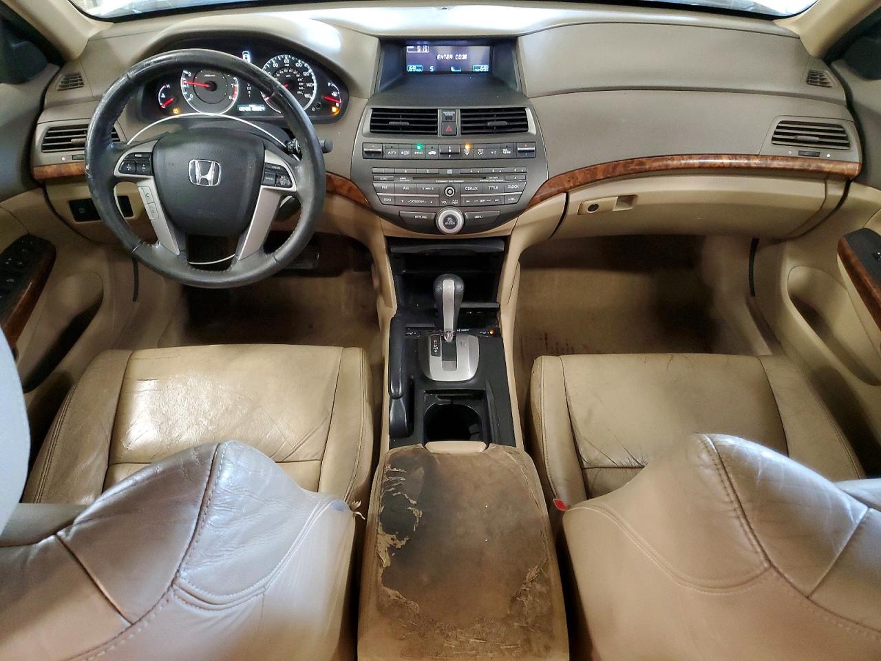 2010 Honda Accord Exl White vin: 1HGCP2F8XAA020092