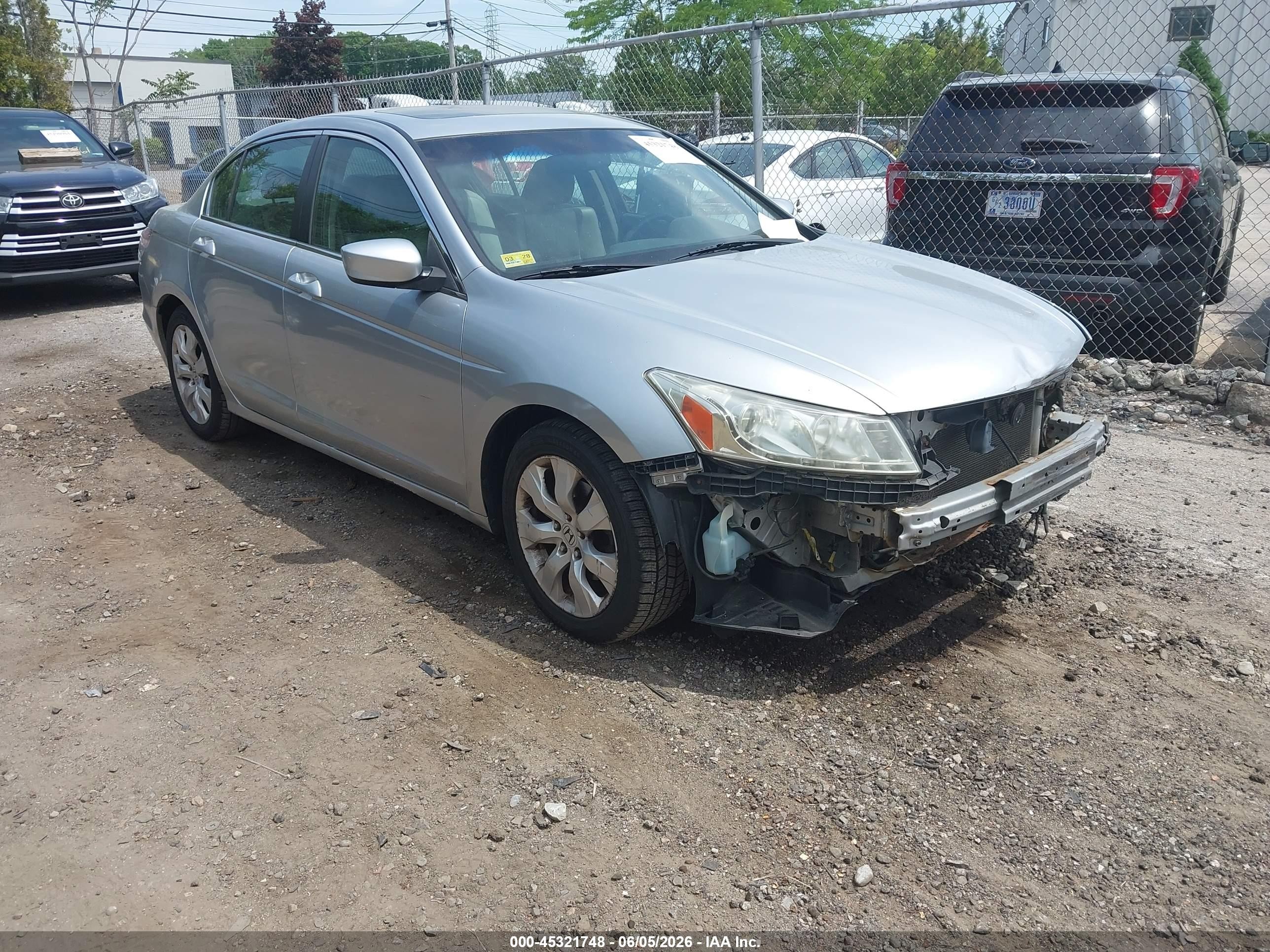 2010 Honda Accord 2.4 Ex-l Серебряный vin: 1HGCP2F8XAA020349