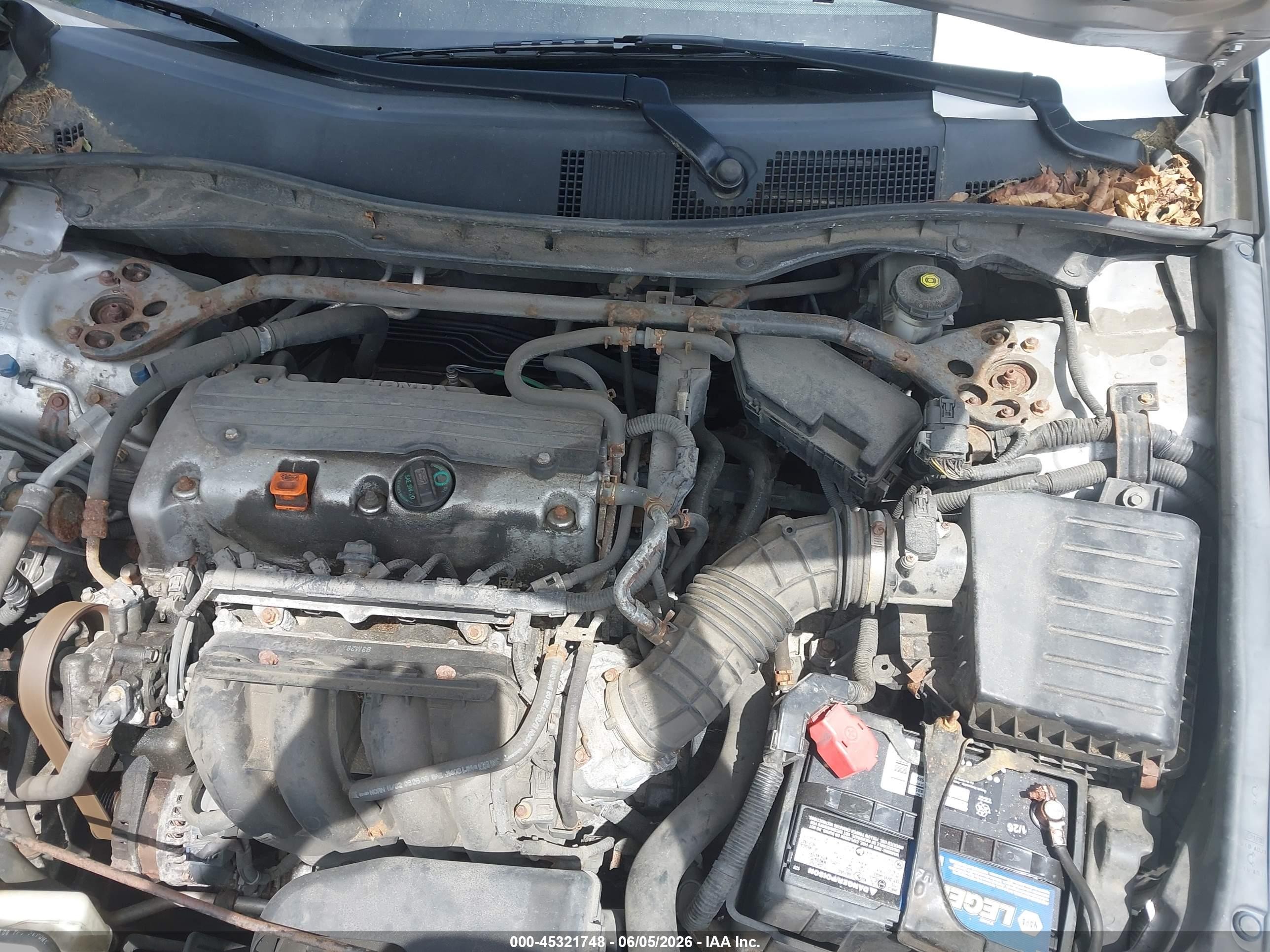 2010 Honda Accord 2.4 Ex-l Серебряный vin: 1HGCP2F8XAA020349