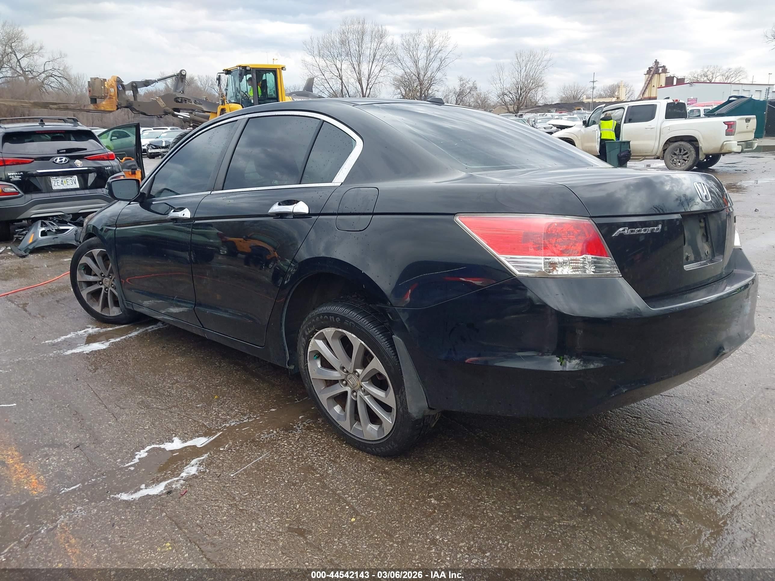 2010 Honda Accord 2.4 Ex-l Black vin: 1HGCP2F8XAA023977