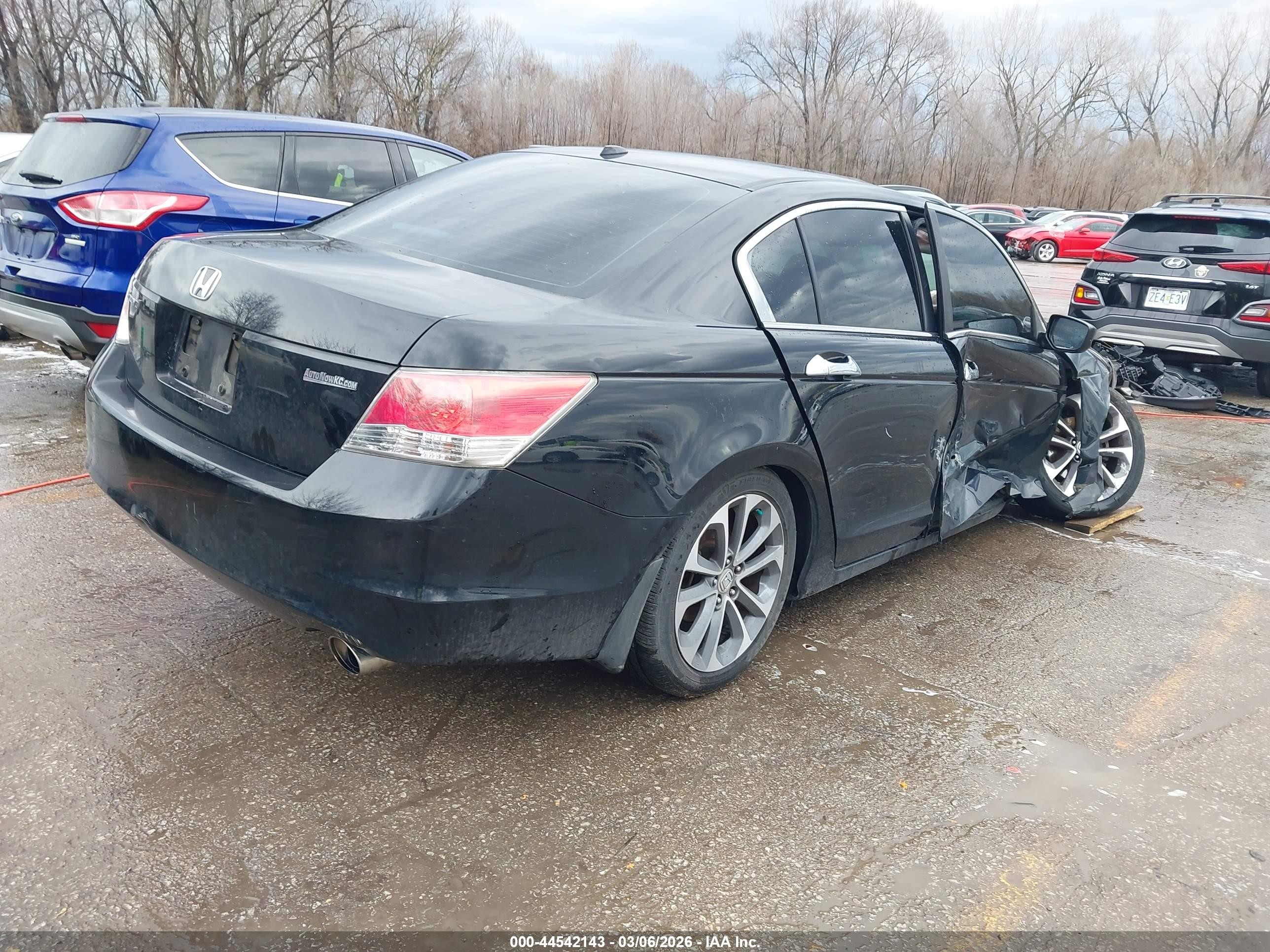 2010 Honda Accord 2.4 Ex-l Black vin: 1HGCP2F8XAA023977