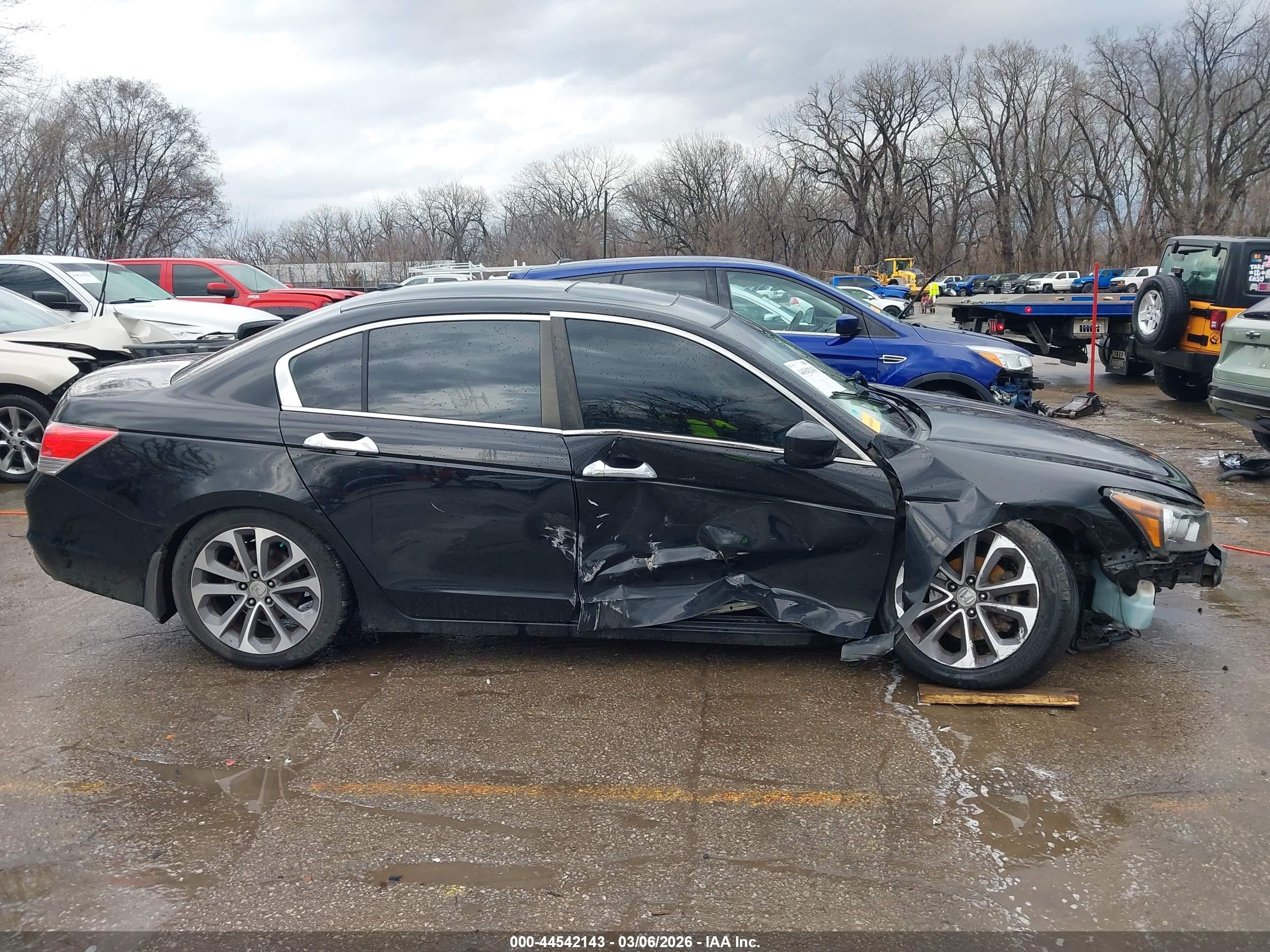 2010 Honda Accord 2.4 Ex-l Black vin: 1HGCP2F8XAA023977