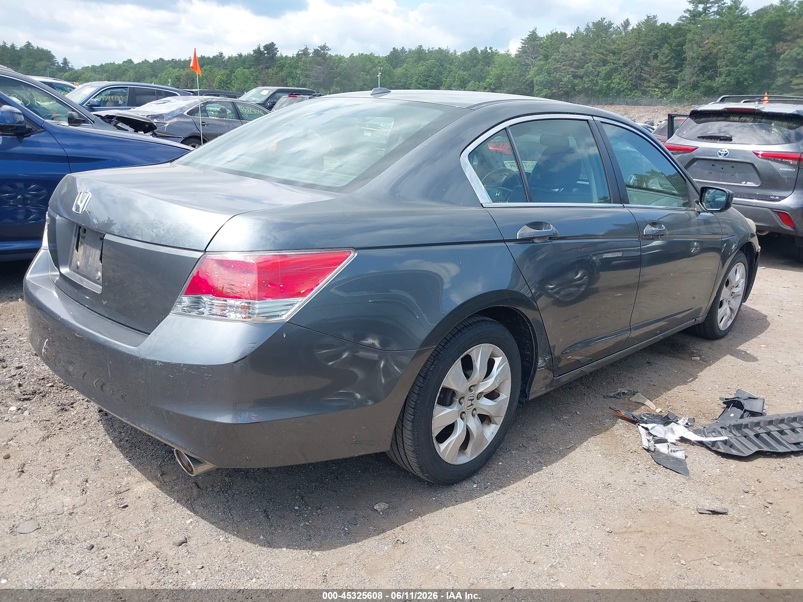 2010 Honda Accord 2.4 Ex-l Серый vin: 1HGCP2F8XAA036311