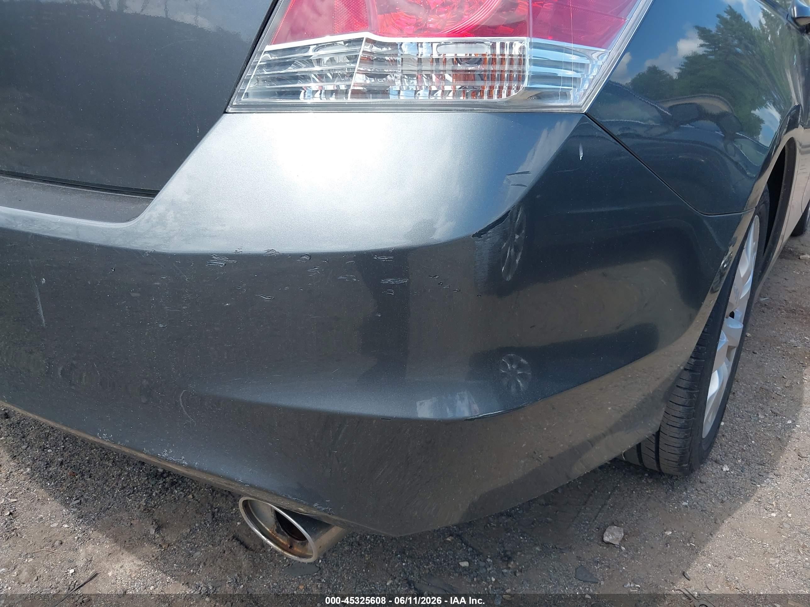 2010 Honda Accord 2.4 Ex-l Серый vin: 1HGCP2F8XAA036311