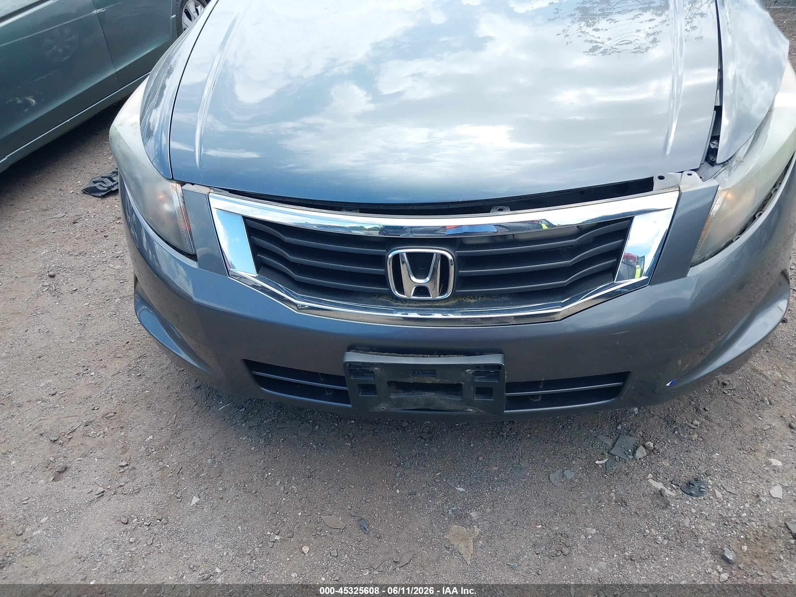 2010 Honda Accord 2.4 Ex-l Серый vin: 1HGCP2F8XAA036311