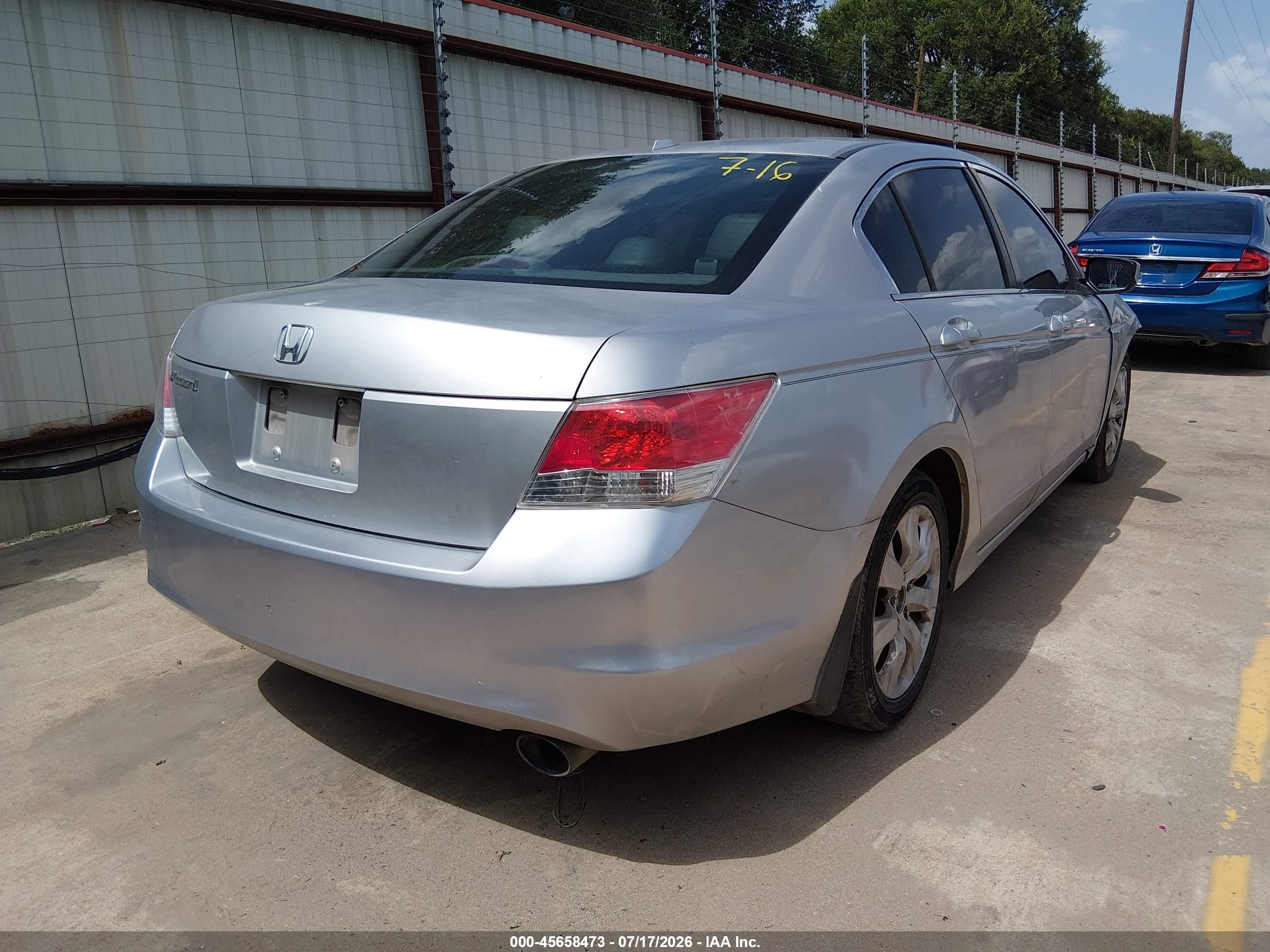 2010 Honda Accord 2.4 Ex-l Серебряный vin: 1HGCP2F8XAA054601