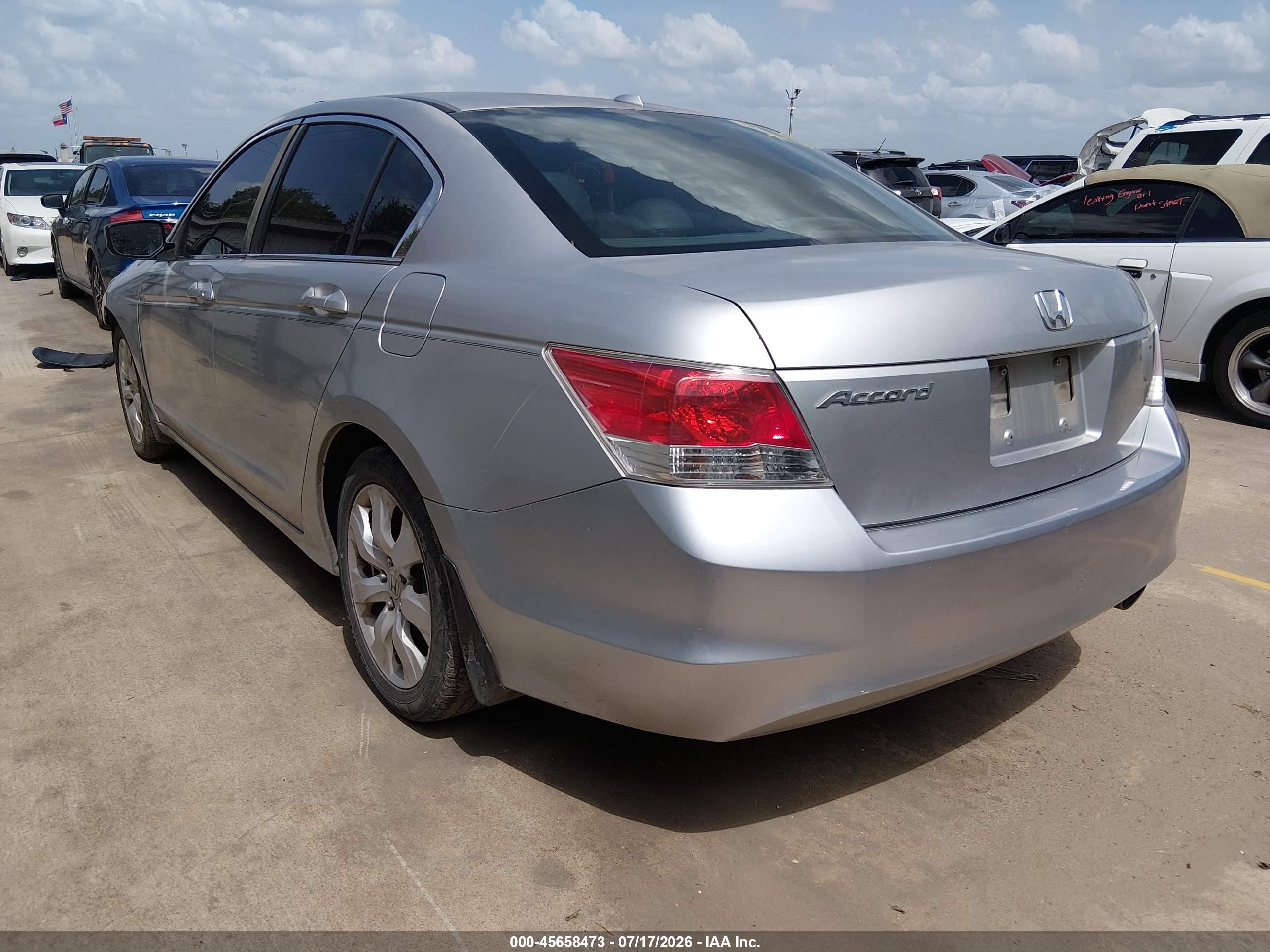 2010 Honda Accord 2.4 Ex-l Серебряный vin: 1HGCP2F8XAA054601