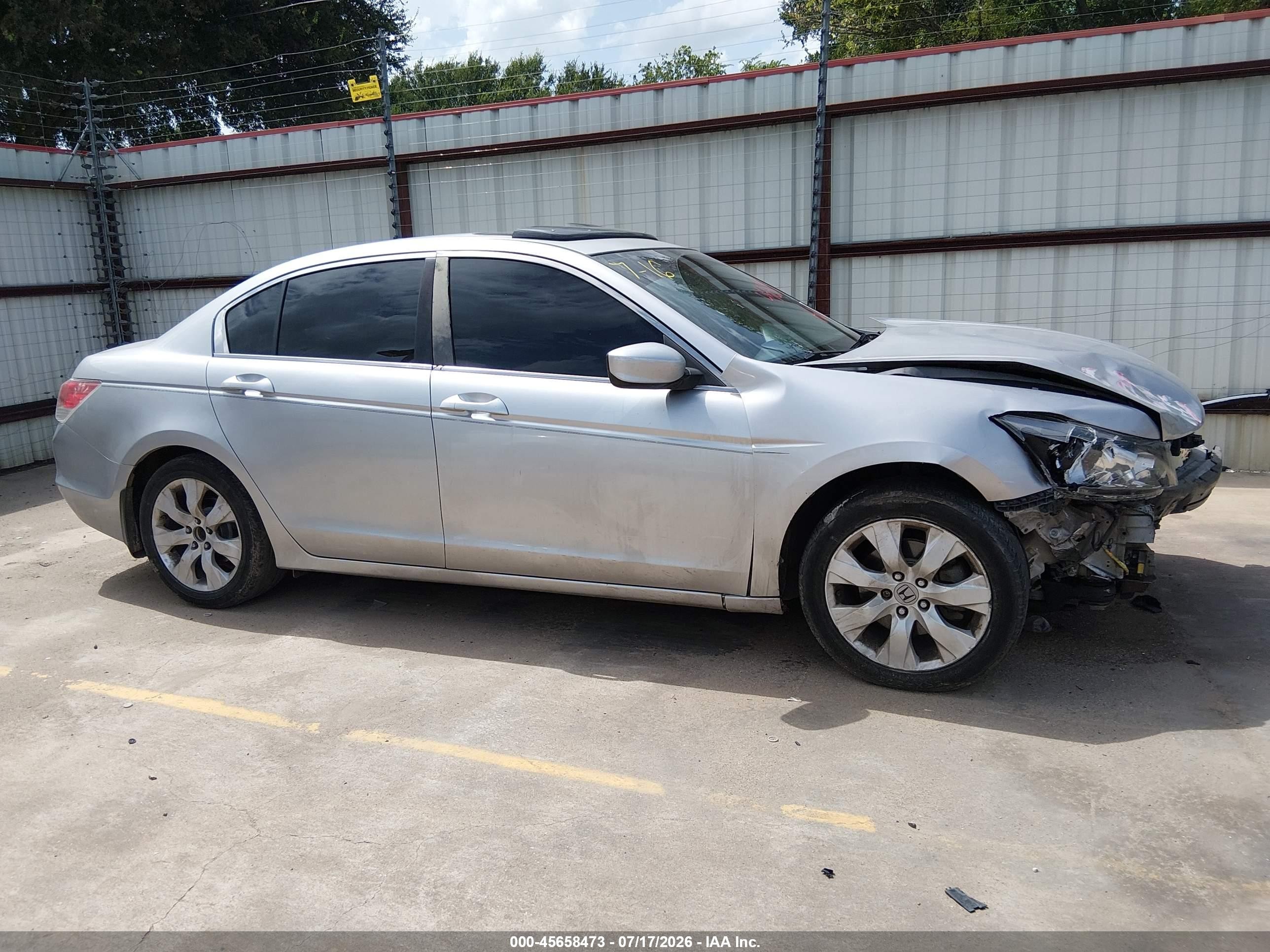2010 Honda Accord 2.4 Ex-l Серебряный vin: 1HGCP2F8XAA054601