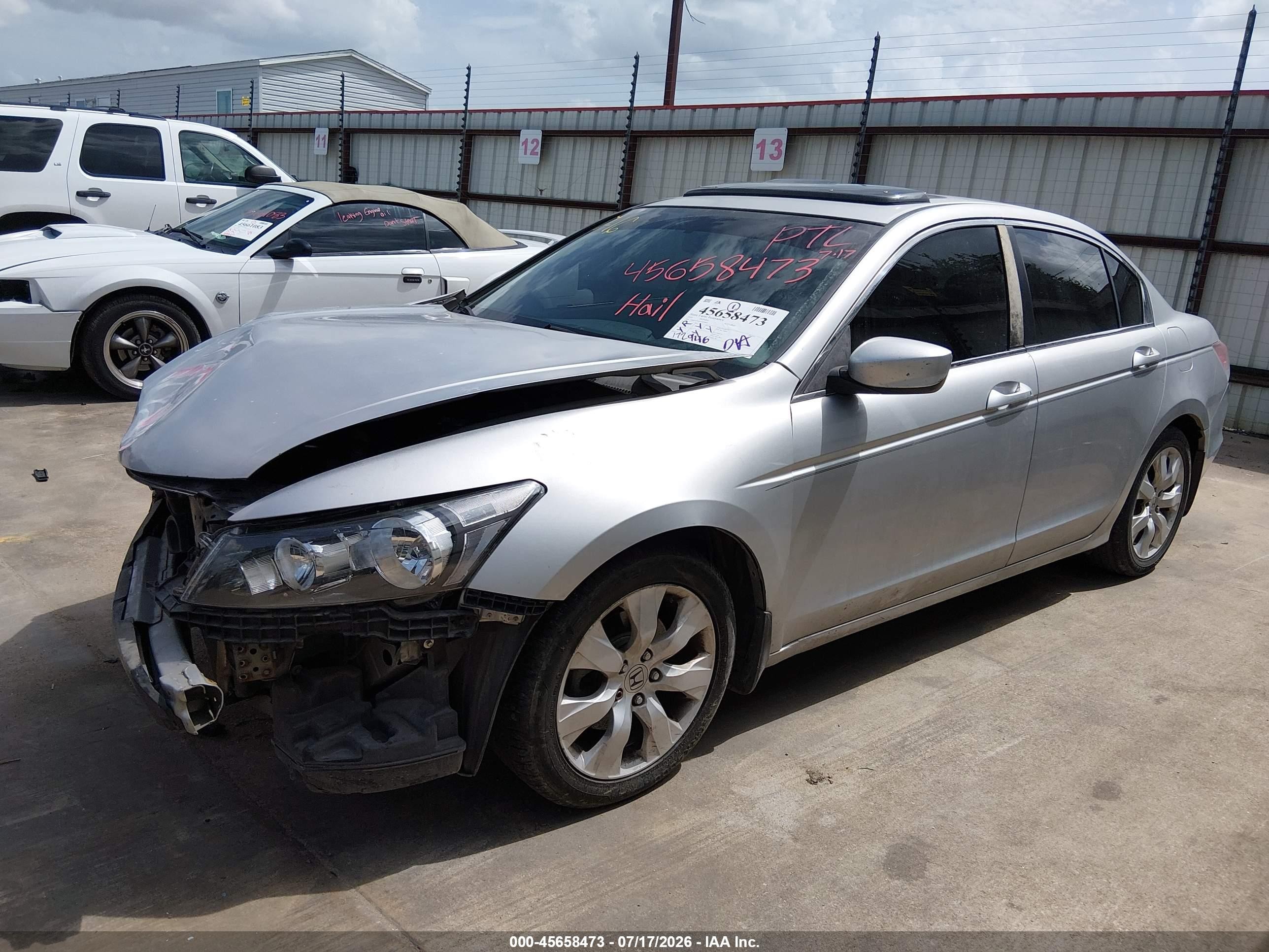 2010 Honda Accord 2.4 Ex-l Серебряный vin: 1HGCP2F8XAA054601