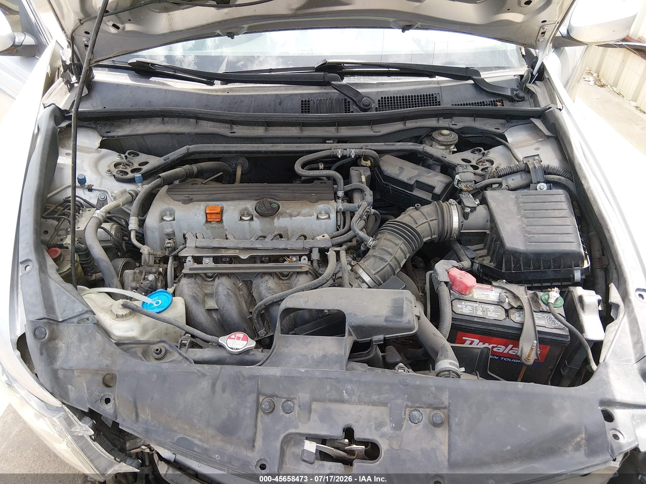 2010 Honda Accord 2.4 Ex-l Серебряный vin: 1HGCP2F8XAA054601