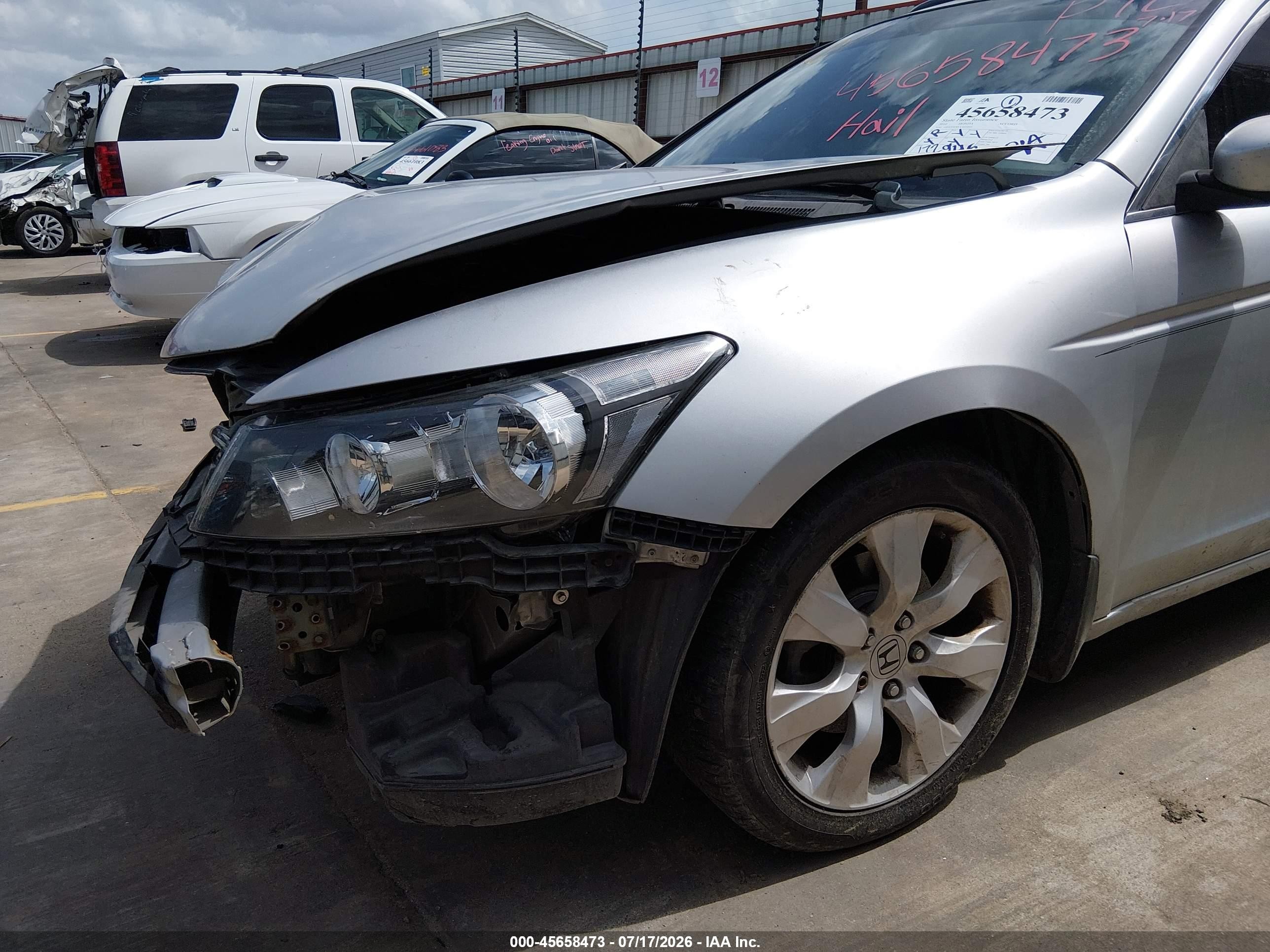2010 Honda Accord 2.4 Ex-l Серебряный vin: 1HGCP2F8XAA054601