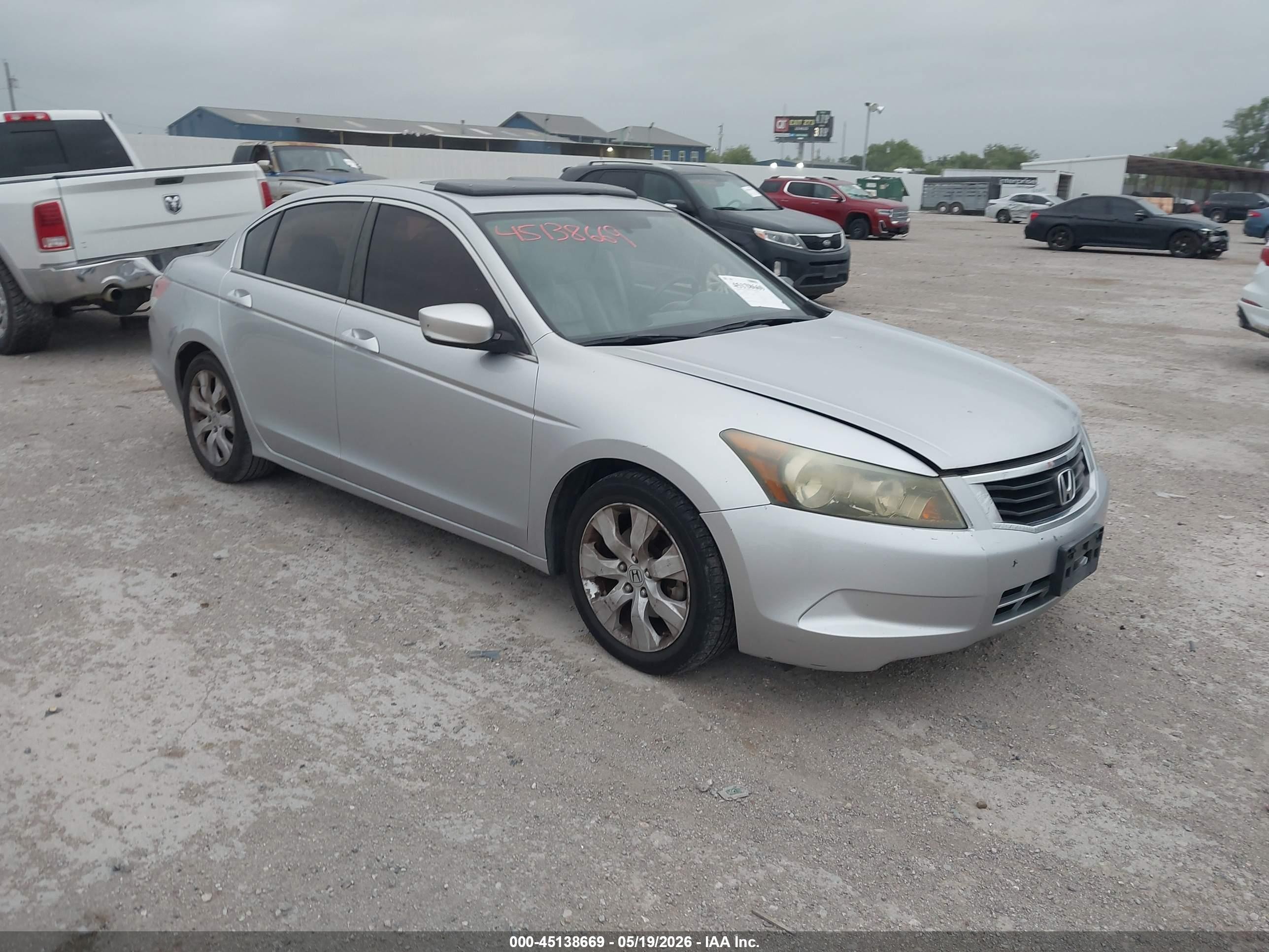 2010 Honda Accord 2.4 Ex-l Silver vin: 1HGCP2F8XAA116983