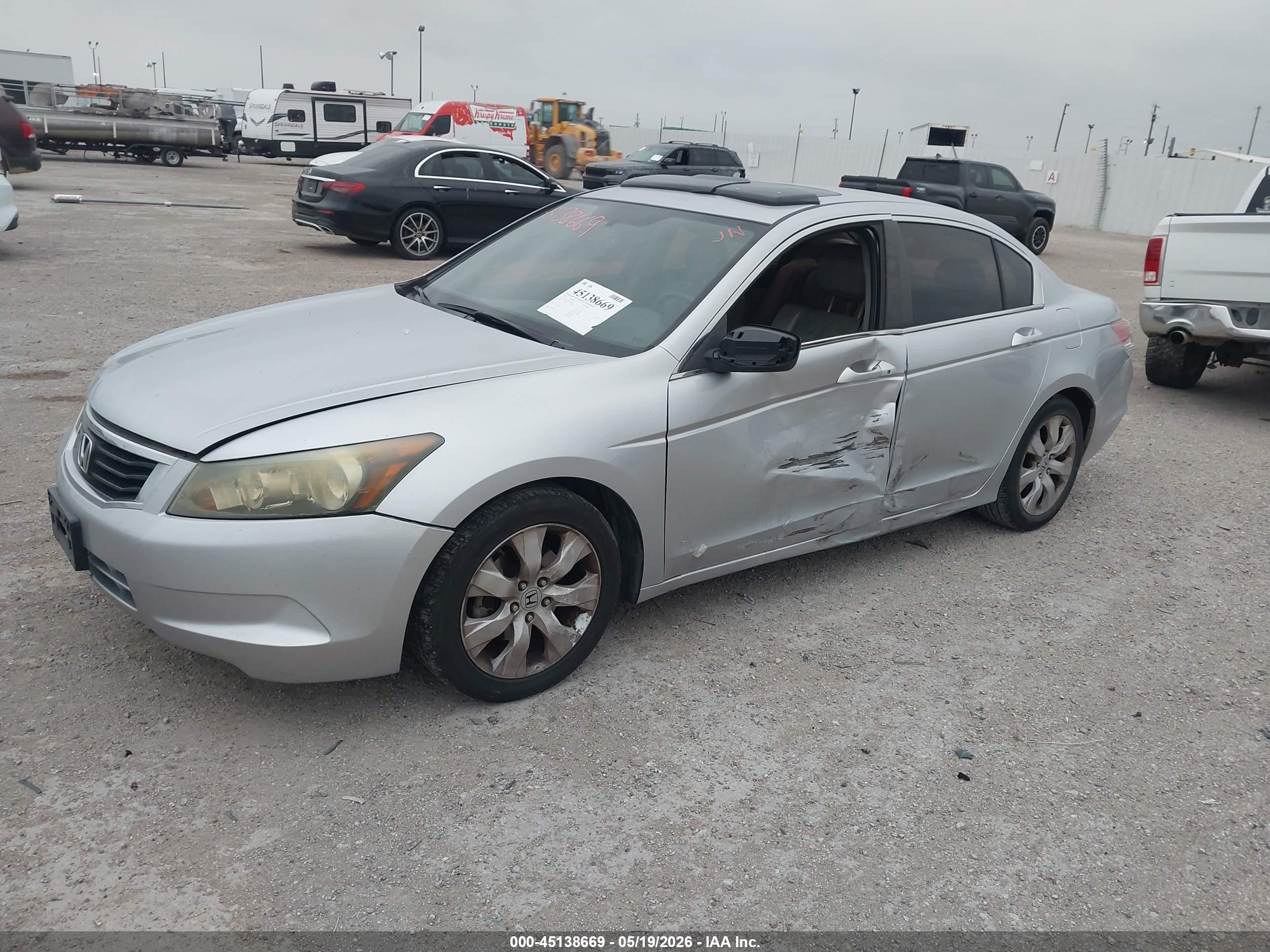 2010 Honda Accord 2.4 Ex-l Серебряный vin: 1HGCP2F8XAA116983