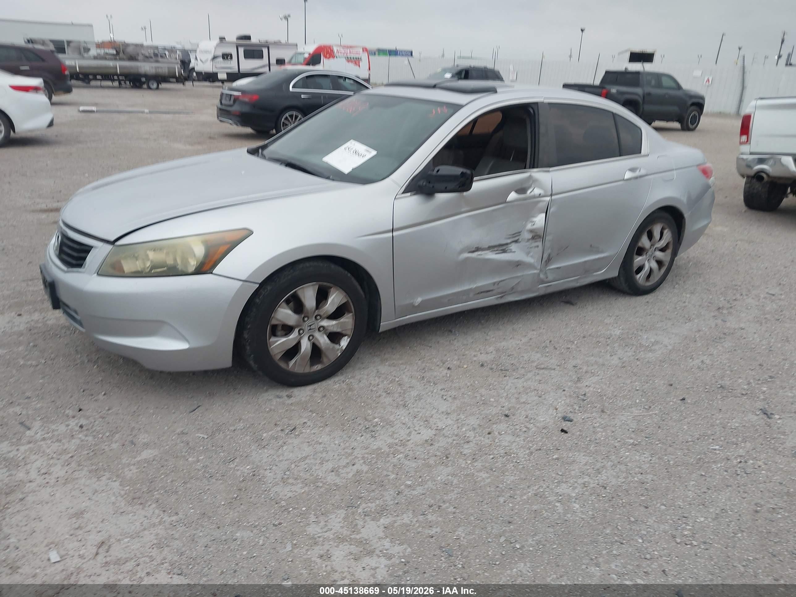 2010 Honda Accord 2.4 Ex-l Серебряный vin: 1HGCP2F8XAA116983