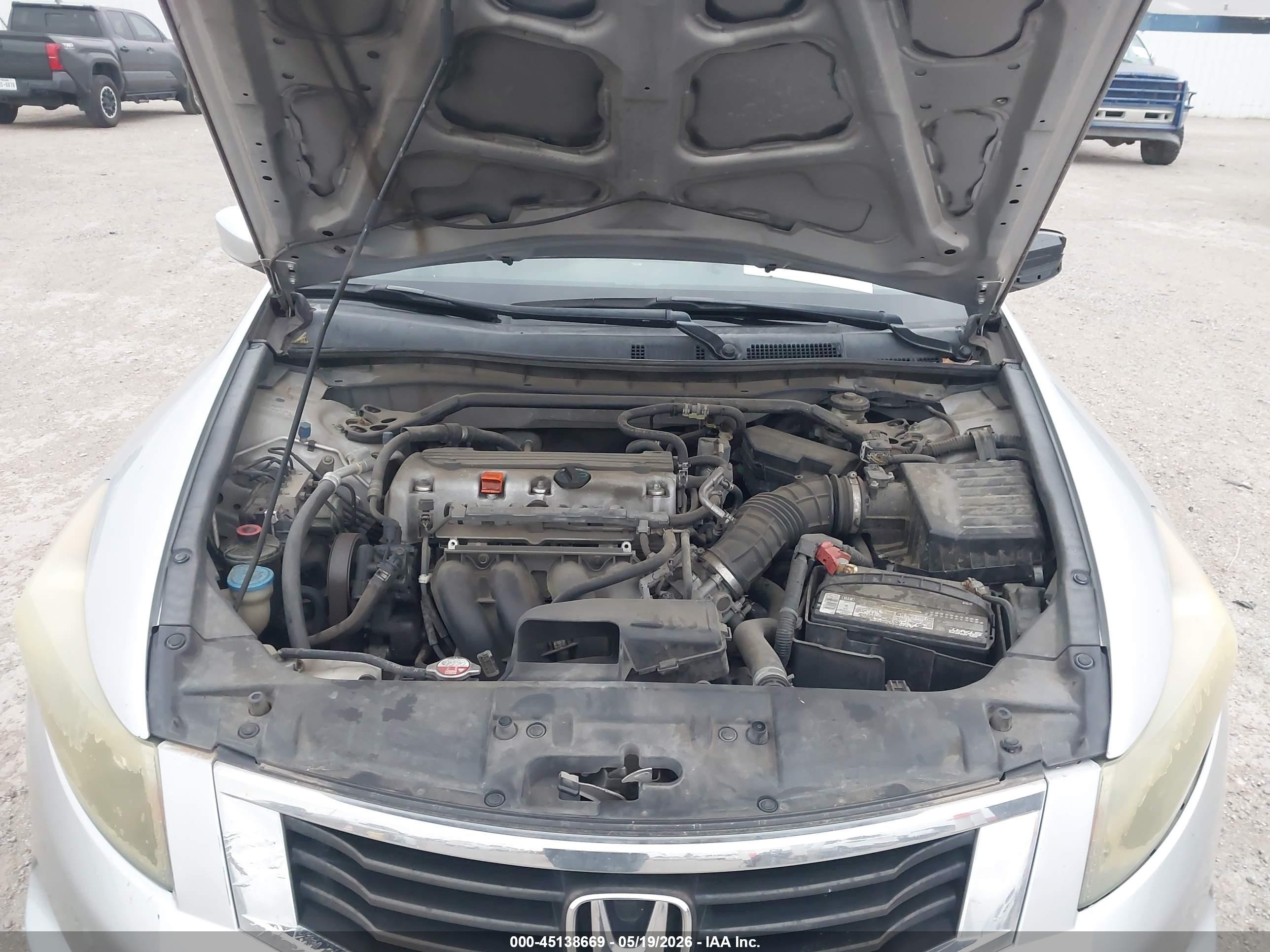 2010 Honda Accord 2.4 Ex-l Серебряный vin: 1HGCP2F8XAA116983