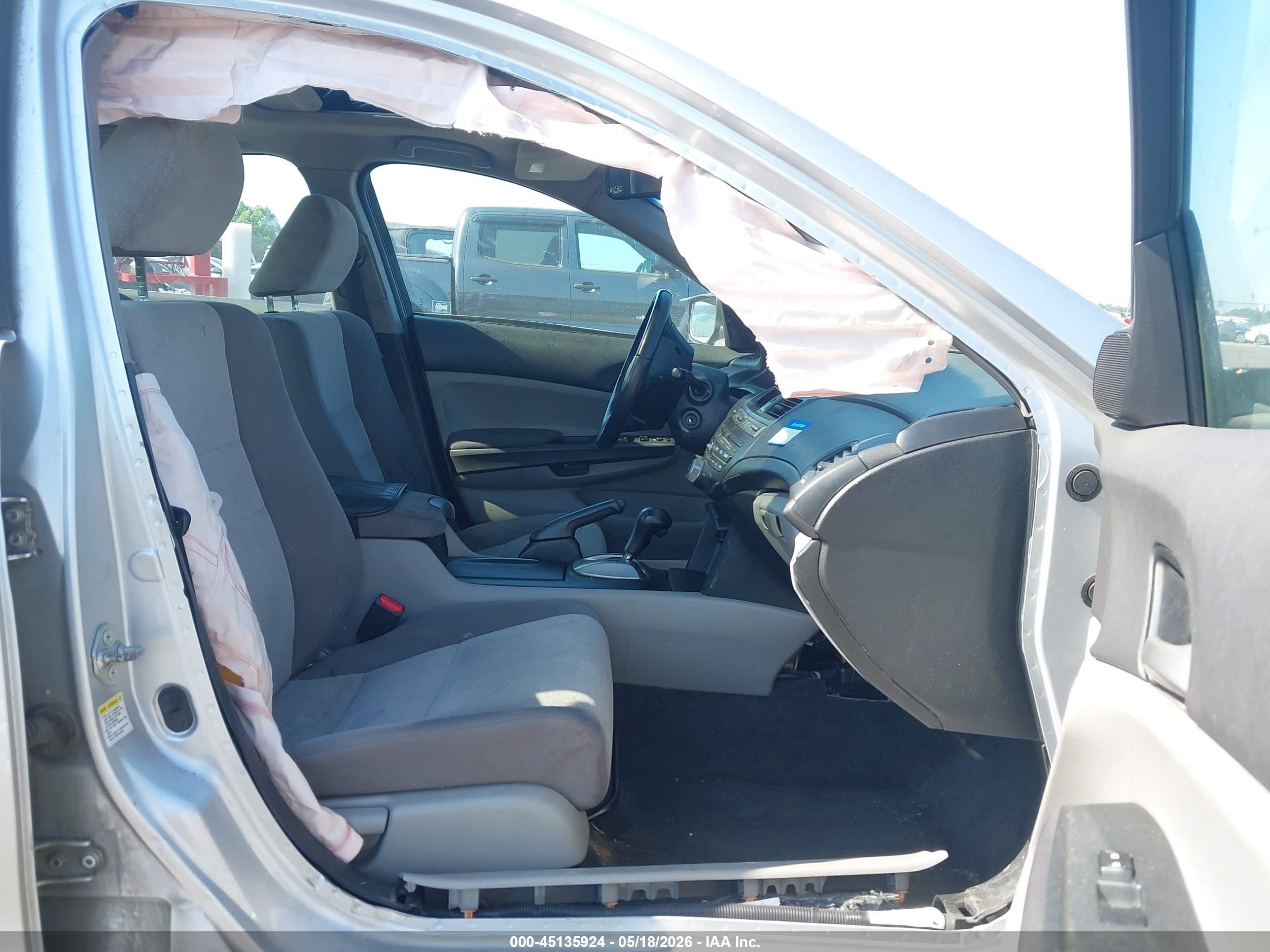 2010 Honda Accord 2.4 Ex-l Silver vin: 1HGCP2F8XAA127031