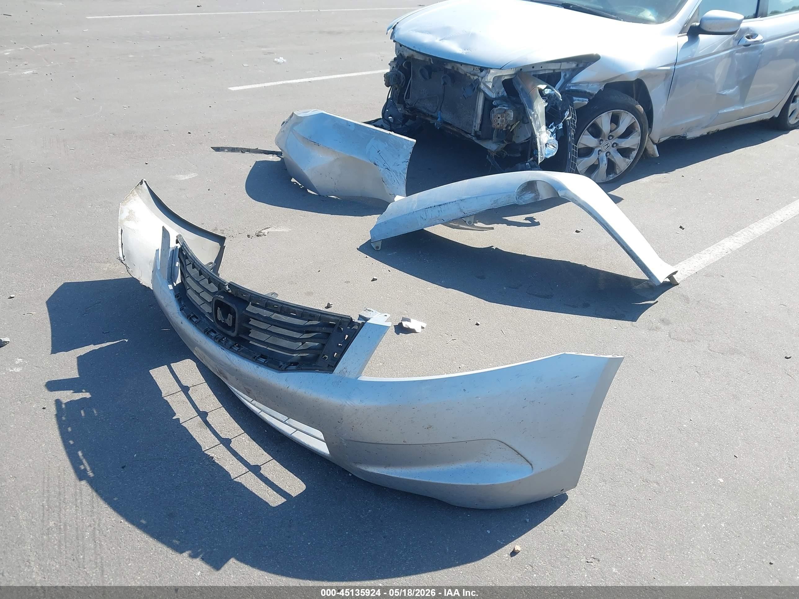 2010 Honda Accord 2.4 Ex-l Silver vin: 1HGCP2F8XAA127031