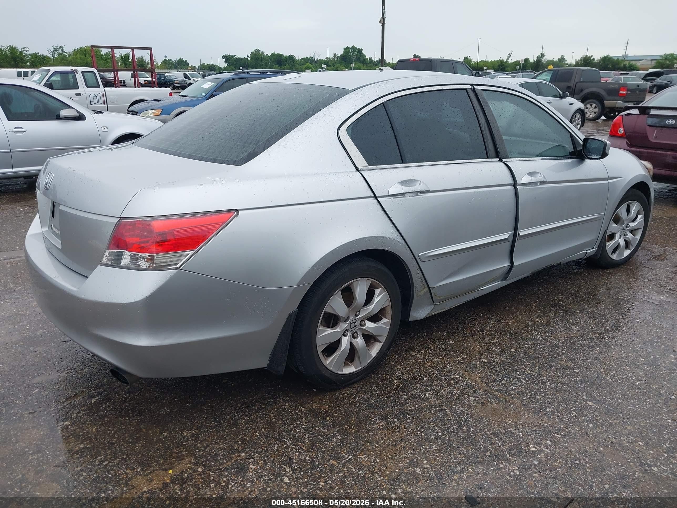 2010 Honda Accord 2.4 Ex-l Silver vin: 1HGCP2F8XAA134514