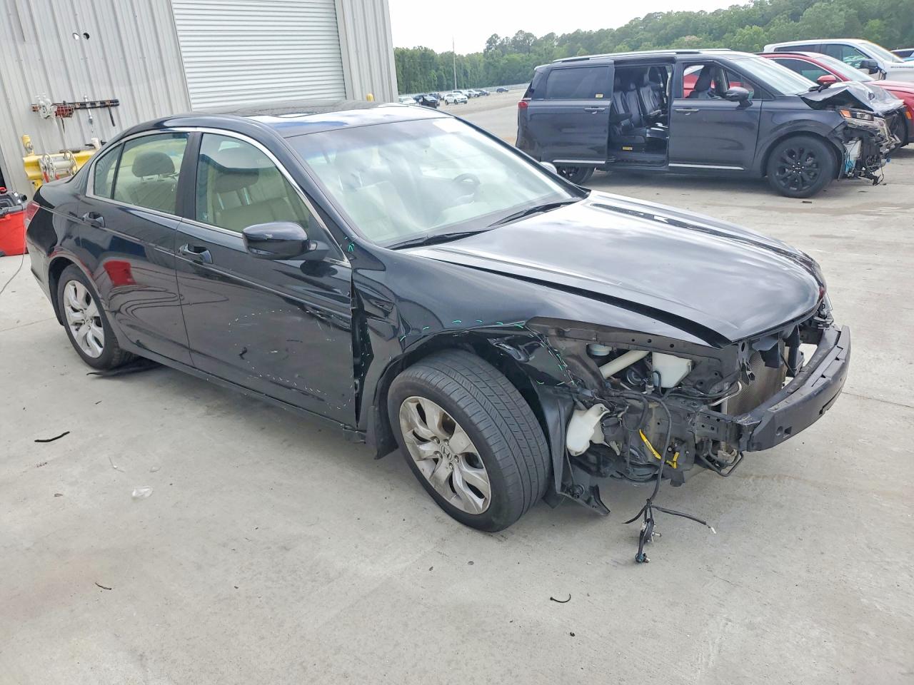 2010 Honda Accord Exl Черный vin: 1HGCP2F8XAA148803