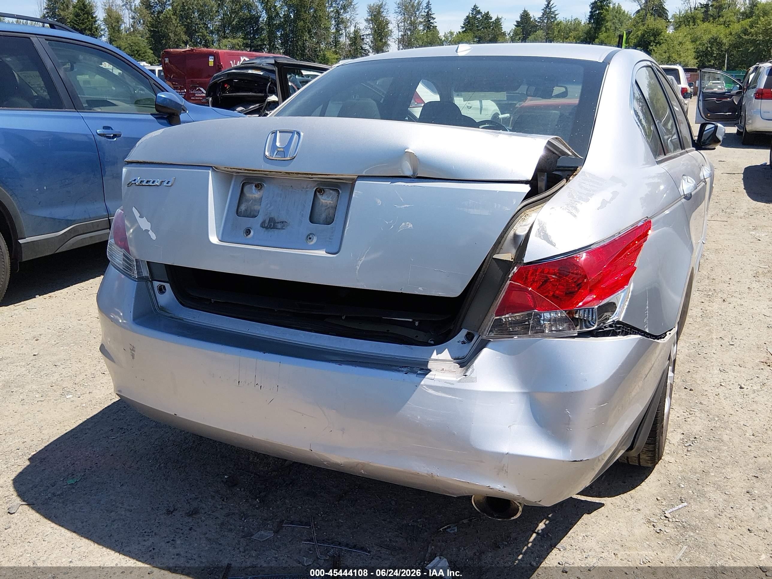 2010 Honda Accord 2.4 Ex-l Silver vin: 1HGCP2F8XAA157629