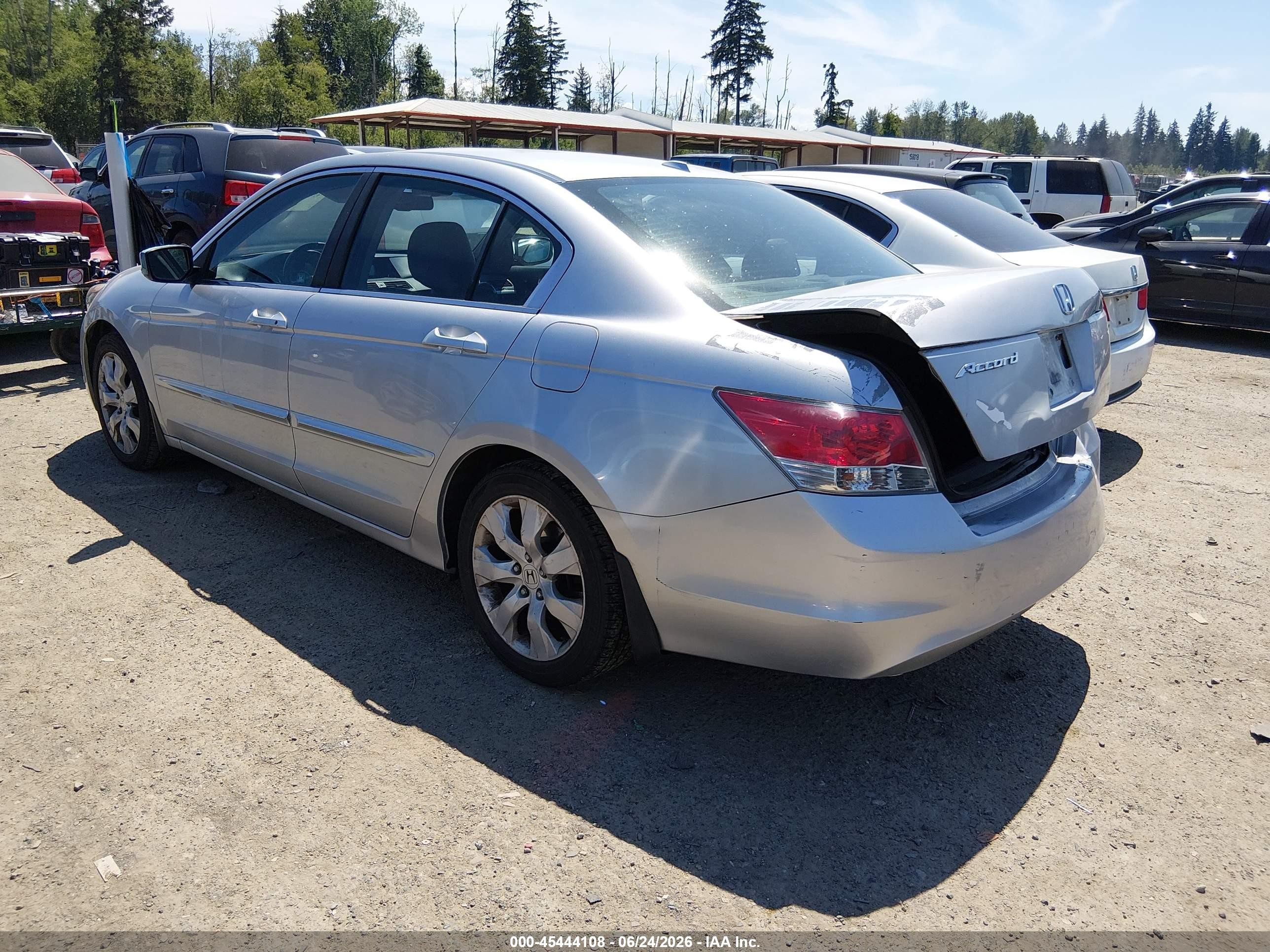 2010 Honda Accord 2.4 Ex-l Silver vin: 1HGCP2F8XAA157629