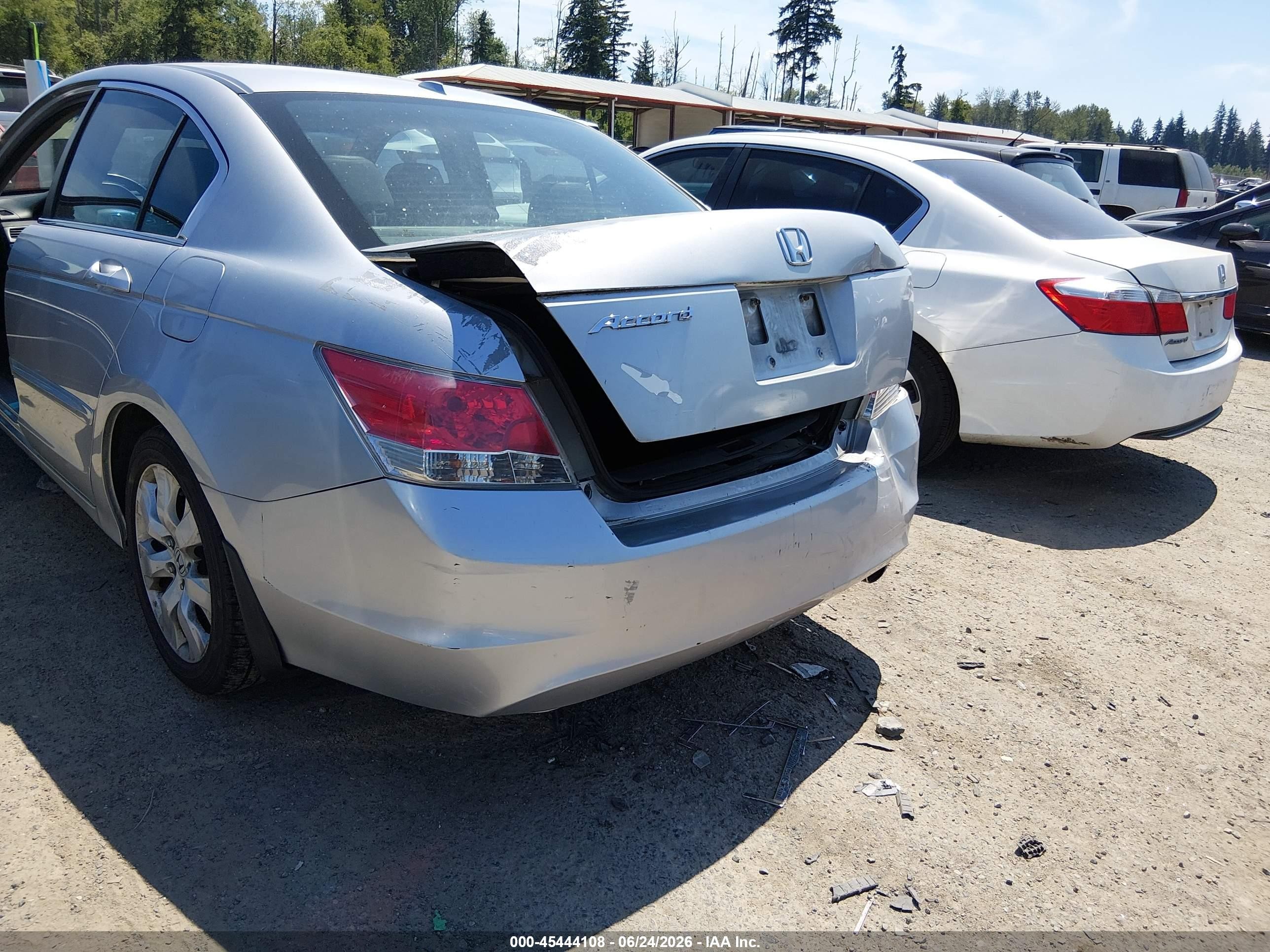 2010 Honda Accord 2.4 Ex-l Silver vin: 1HGCP2F8XAA157629