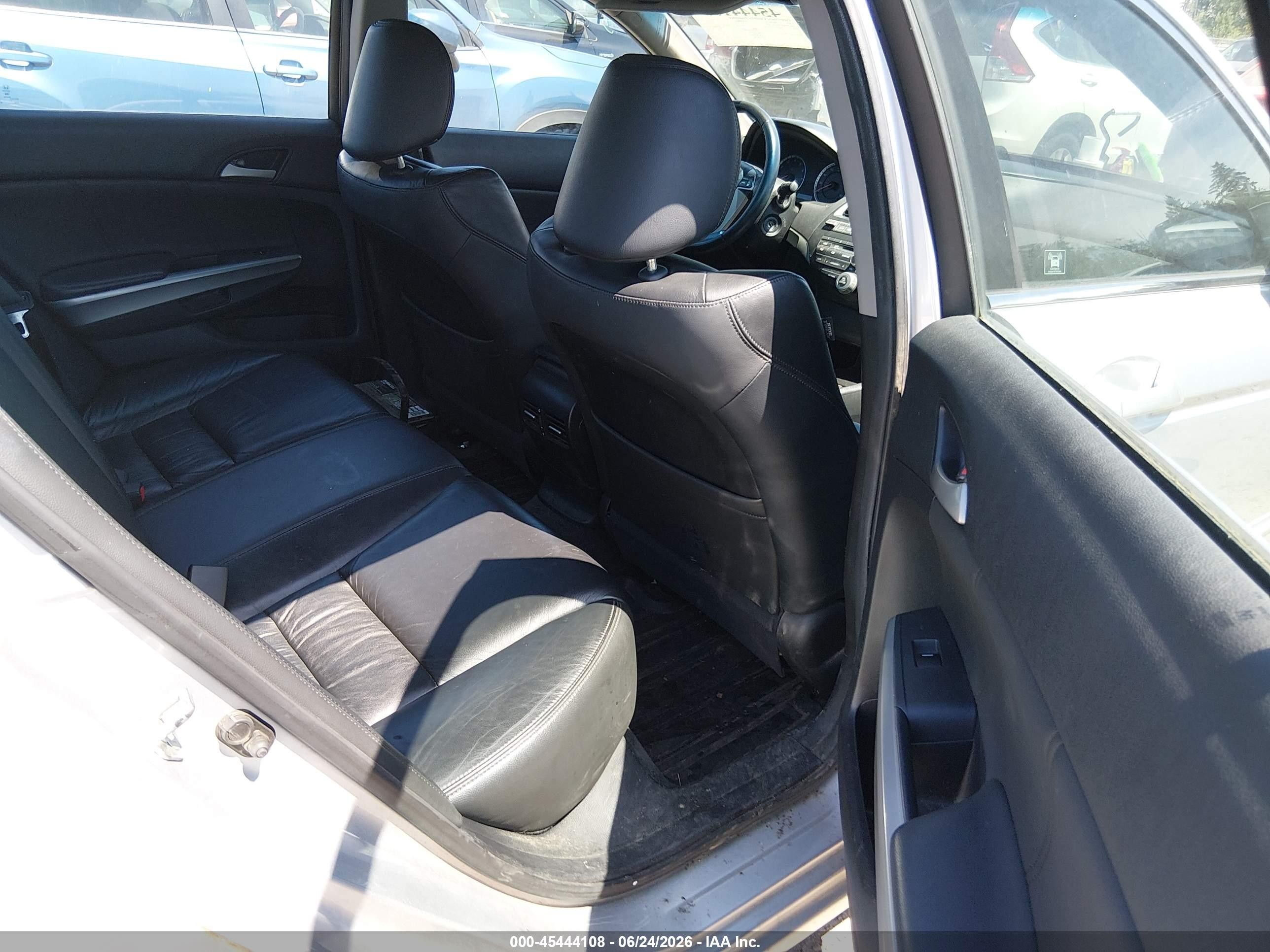 2010 Honda Accord 2.4 Ex-l Silver vin: 1HGCP2F8XAA157629