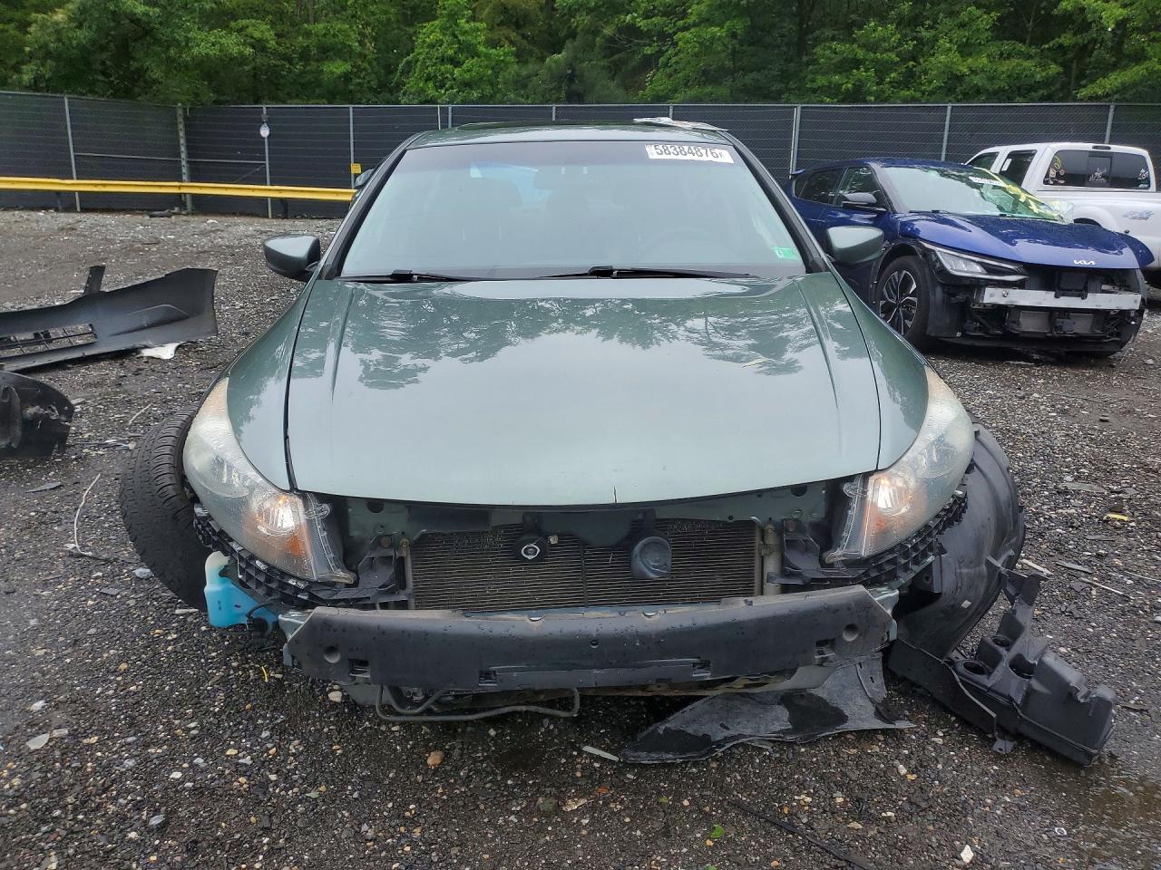 2010 Honda Accord Exl Green vin: 1HGCP2F8XAA163155
