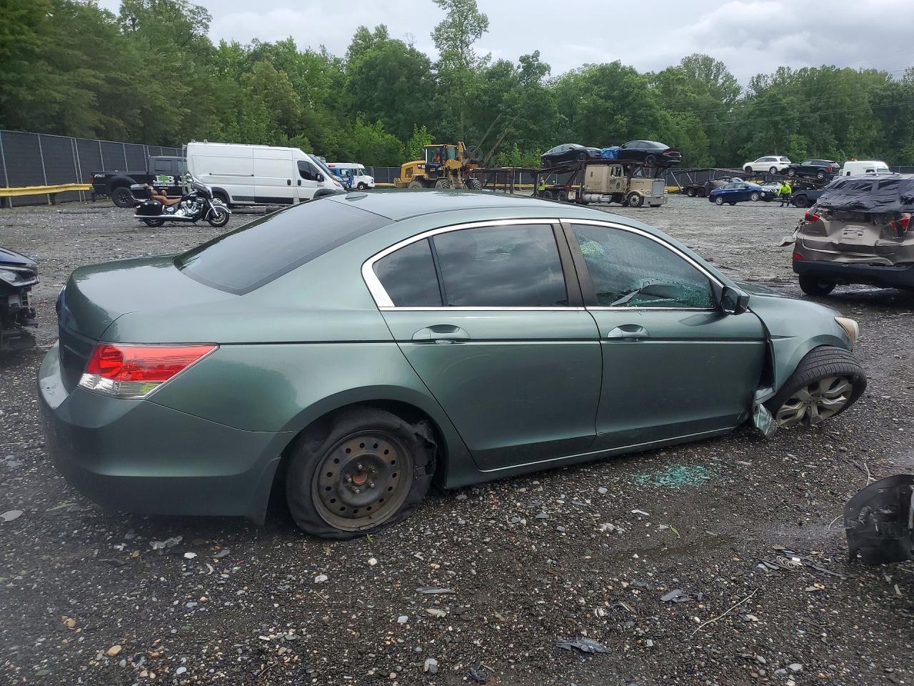 2010 Honda Accord Exl Green vin: 1HGCP2F8XAA163155
