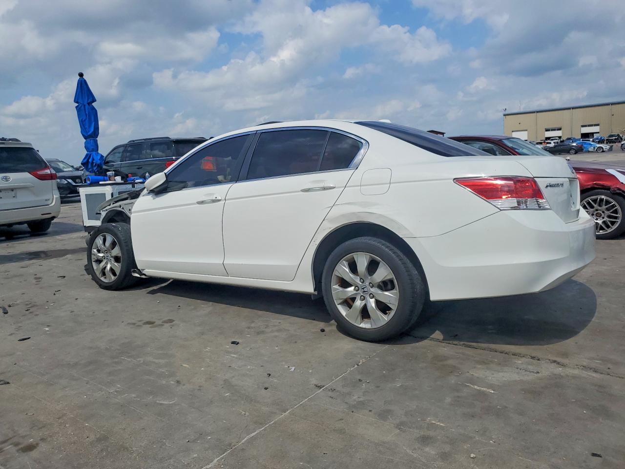 2010 Honda Accord Exl White vin: 1HGCP2F8XAA190016