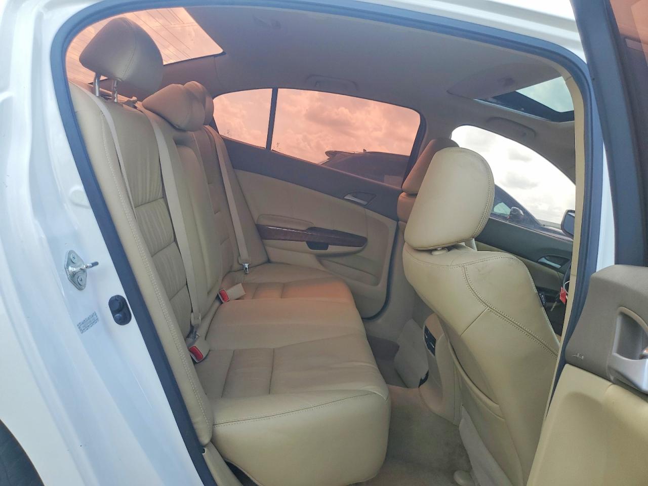 2010 Honda Accord Exl White vin: 1HGCP2F8XAA190016