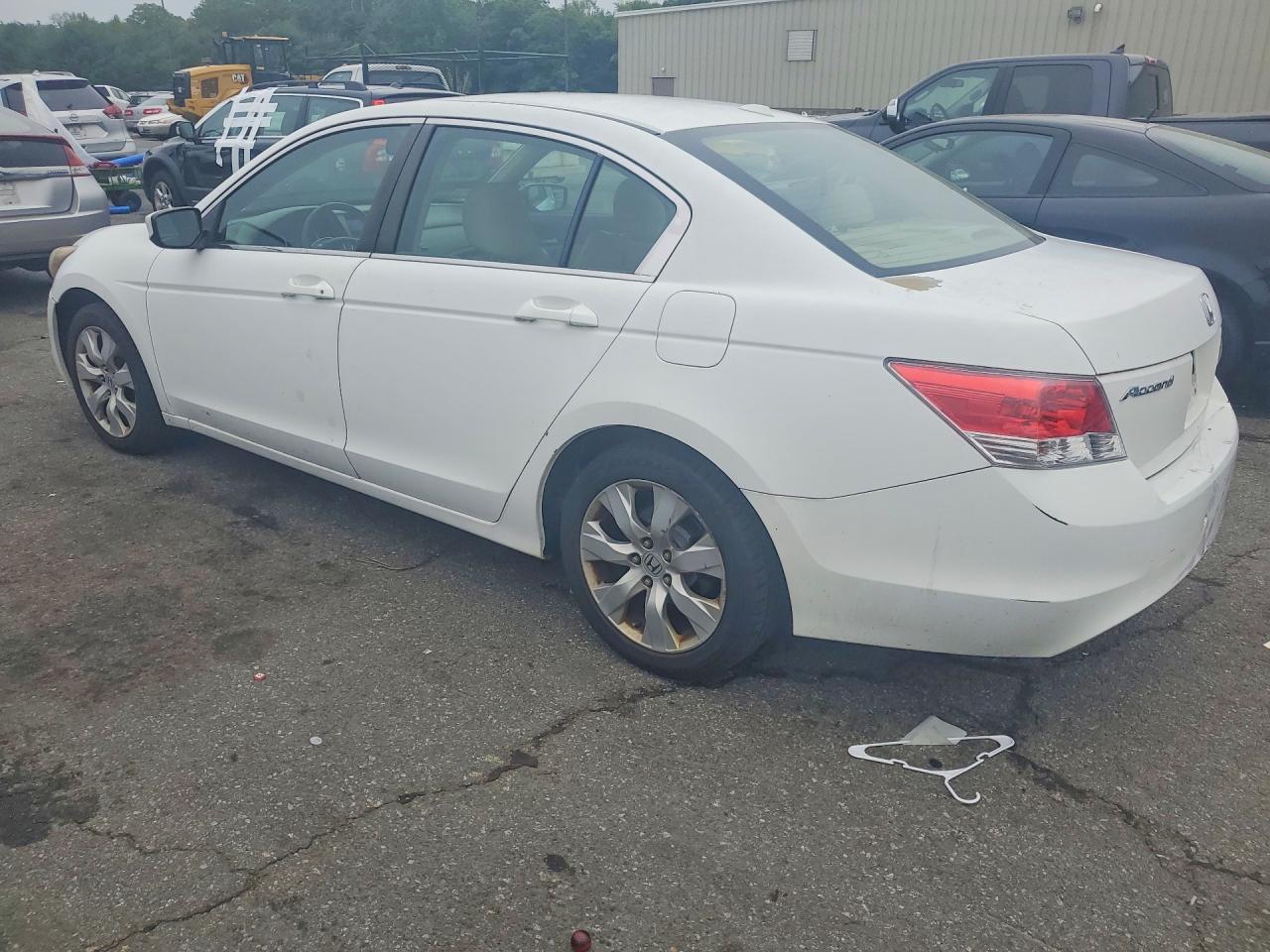2010 Honda Accord Exl White vin: 1HGCP2F8XAA190047