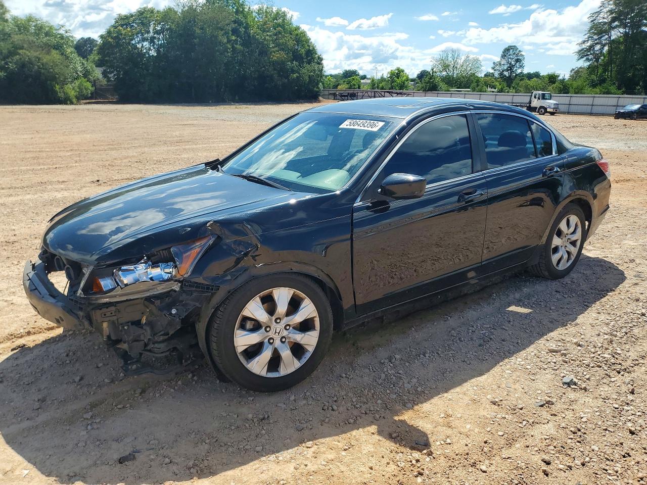 2010 Honda Accord Exl Black vin: 1HGCP2F8XAA192736