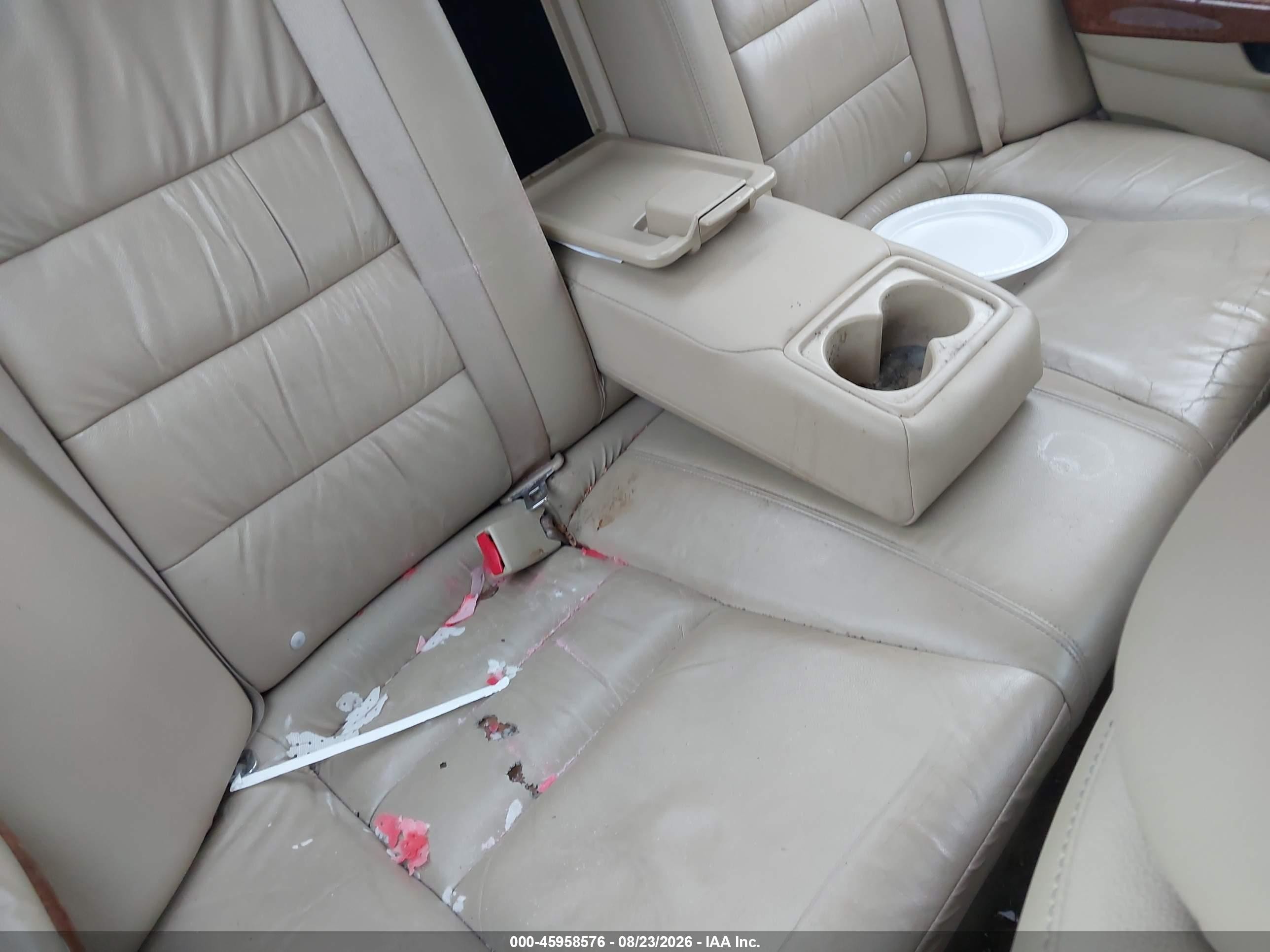 2011 Honda Accord 2.4 Ex-l White vin: 1HGCP2F8XBA009465