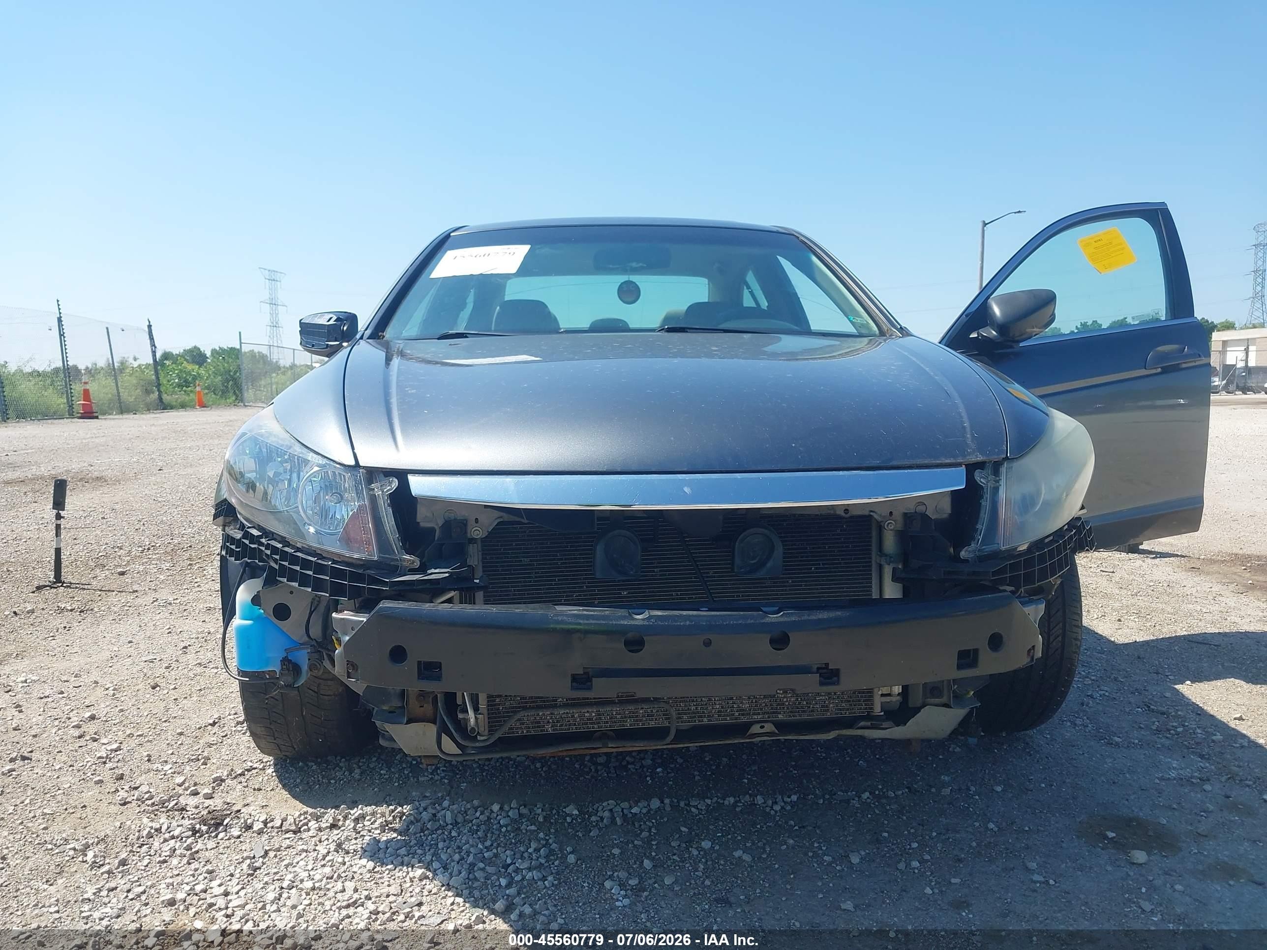 2011 Honda Accord 2.4 Ex-l Gray vin: 1HGCP2F8XBA013418