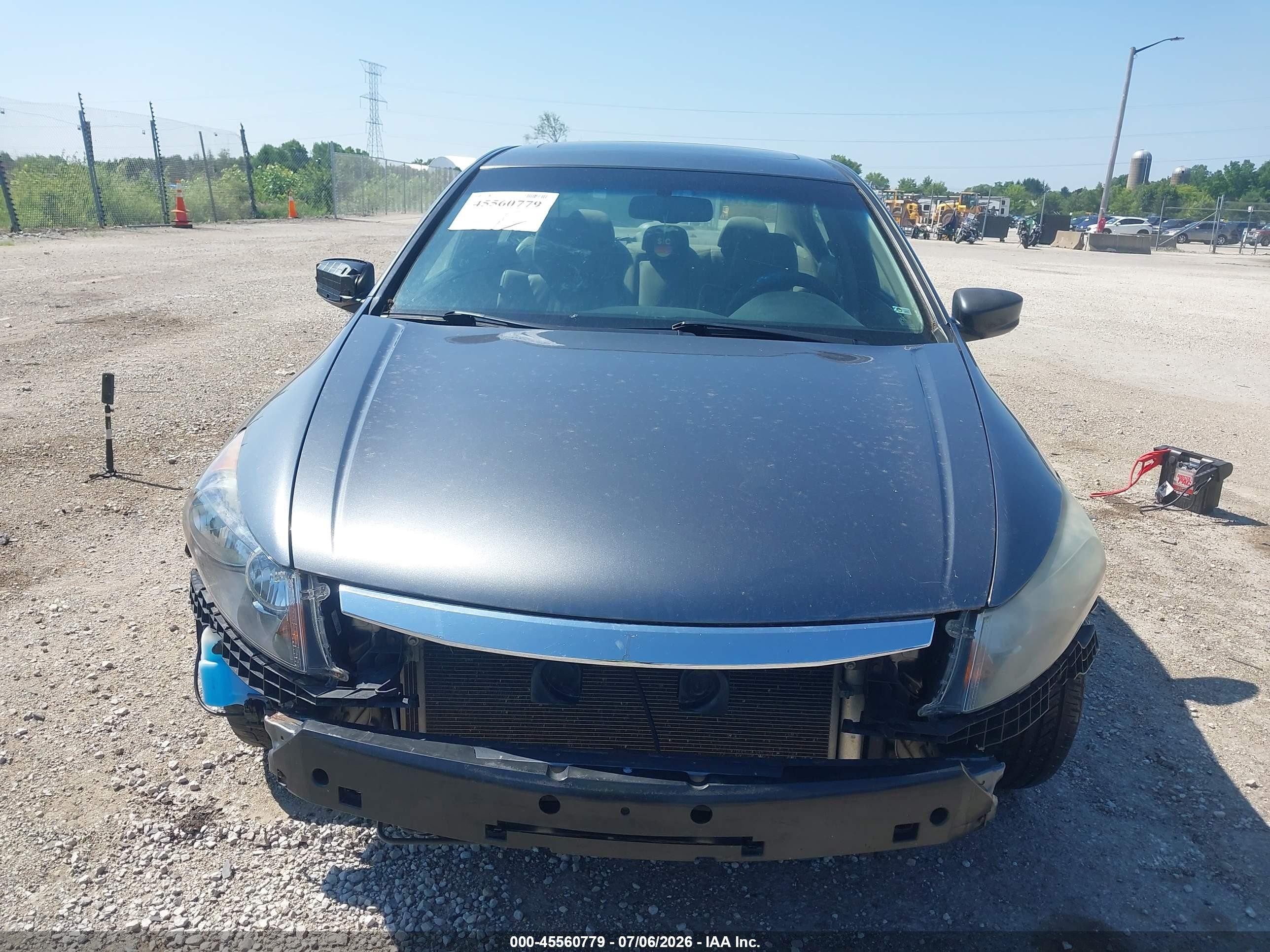 2011 Honda Accord 2.4 Ex-l Gray vin: 1HGCP2F8XBA013418