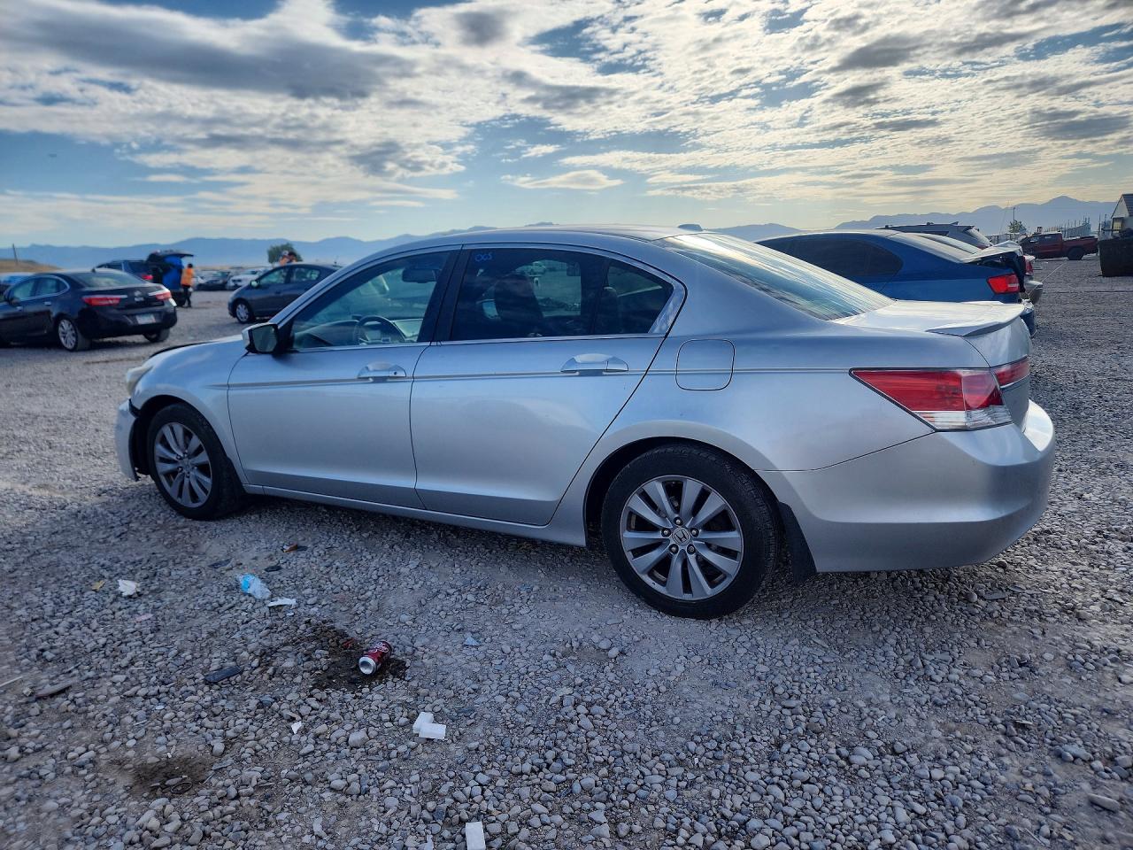 2011 Honda Accord Exl Серебряный vin: 1HGCP2F8XBA034270