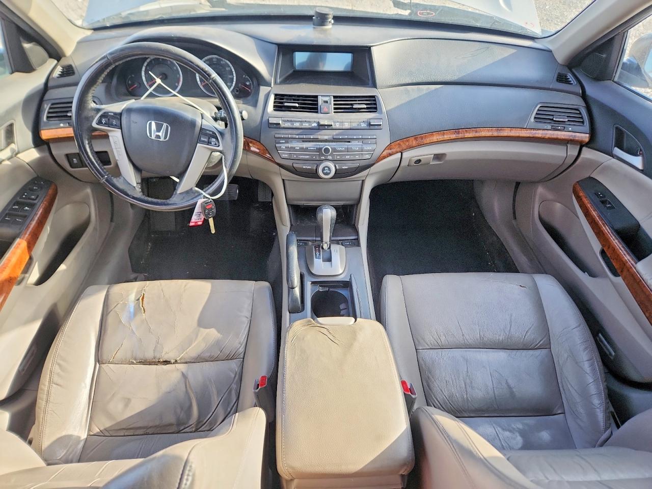 2011 Honda Accord Exl Серебряный vin: 1HGCP2F8XBA034270