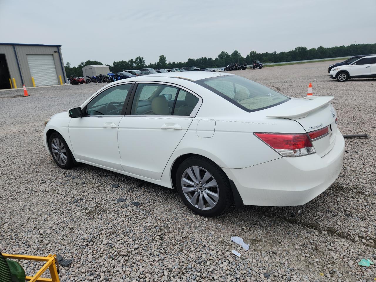 2011 Honda Accord Exl White vin: 1HGCP2F8XBA039159