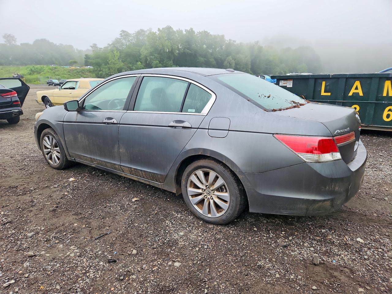 2011 Honda Accord Exl Gray vin: 1HGCP2F8XBA076518