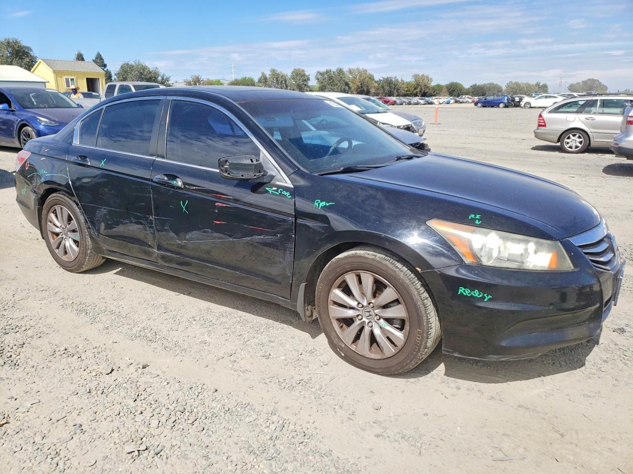 2011 Honda Accord Exl Black vin: 1HGCP2F8XBA096896