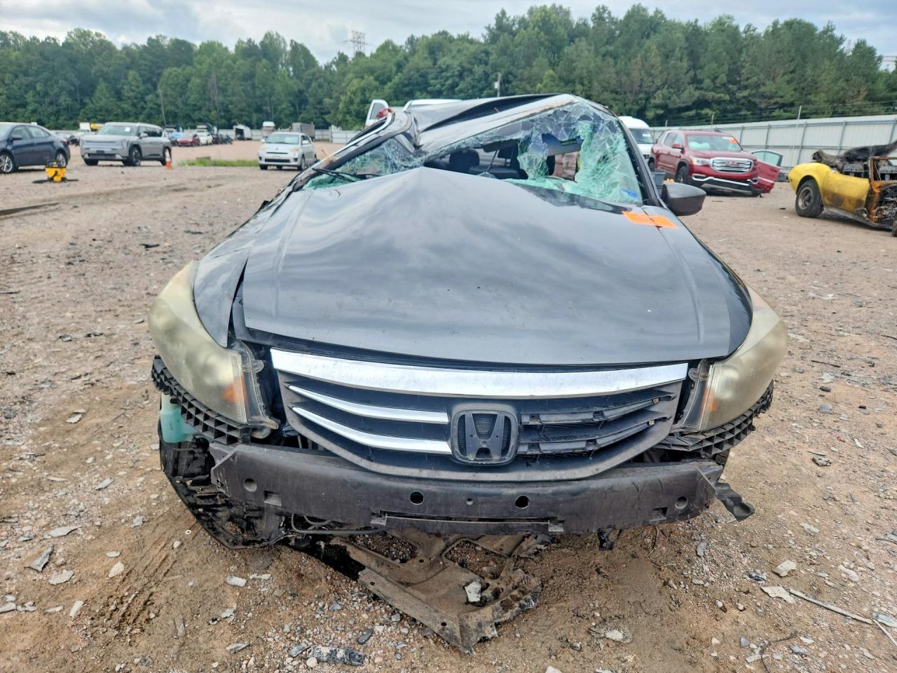 2011 Honda Accord Exl Серый vin: 1HGCP2F8XBA150536