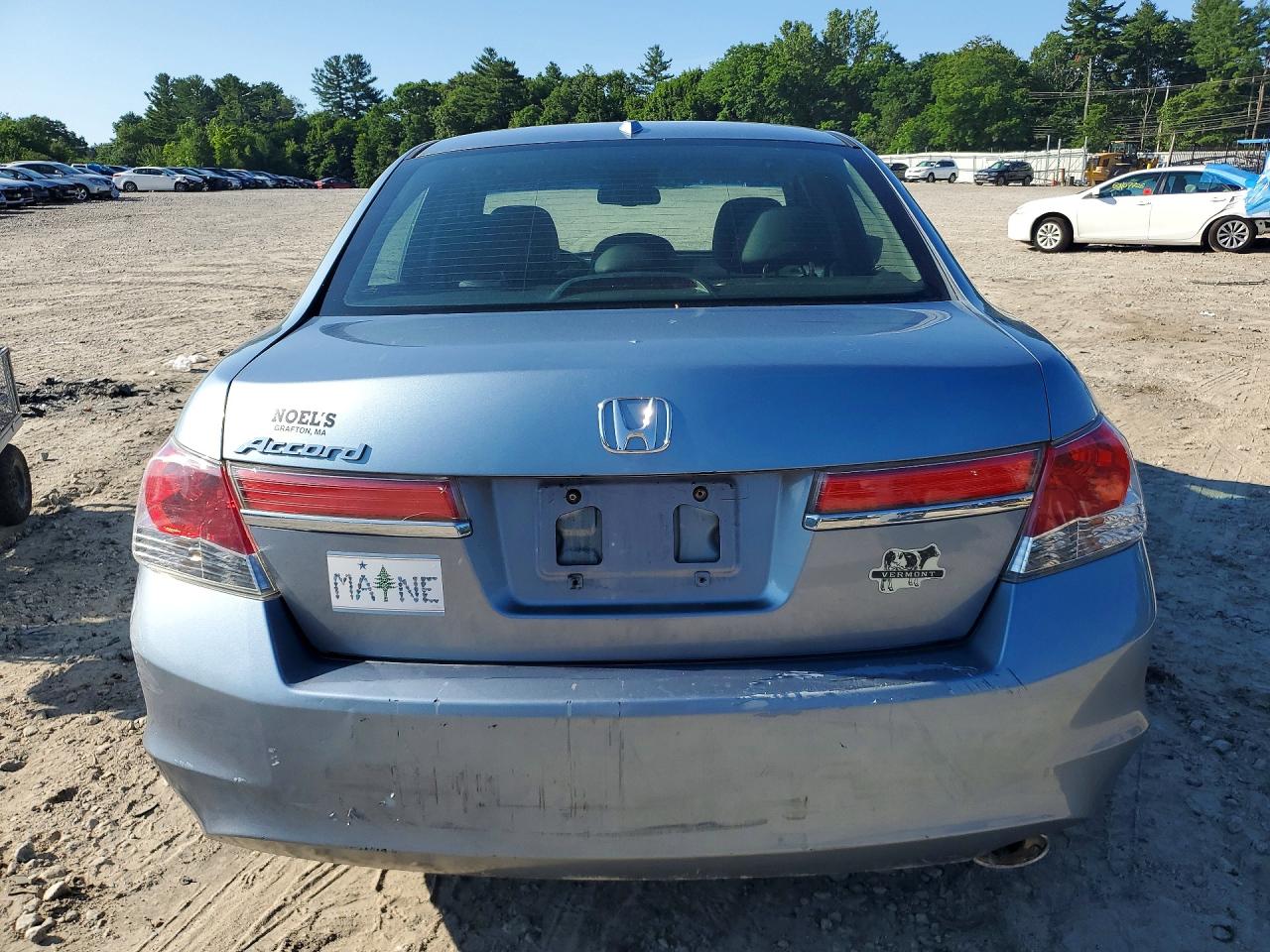 2012 Honda Accord Exl Blue vin: 1HGCP2F8XCA038031