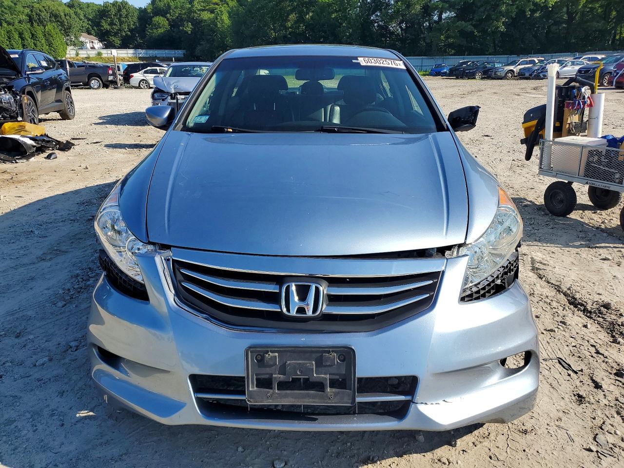 2012 Honda Accord Exl Blue vin: 1HGCP2F8XCA038031