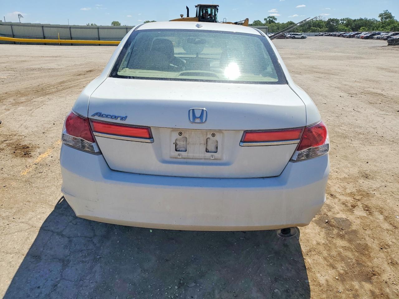 2012 Honda Accord Exl White vin: 1HGCP2F8XCA058005