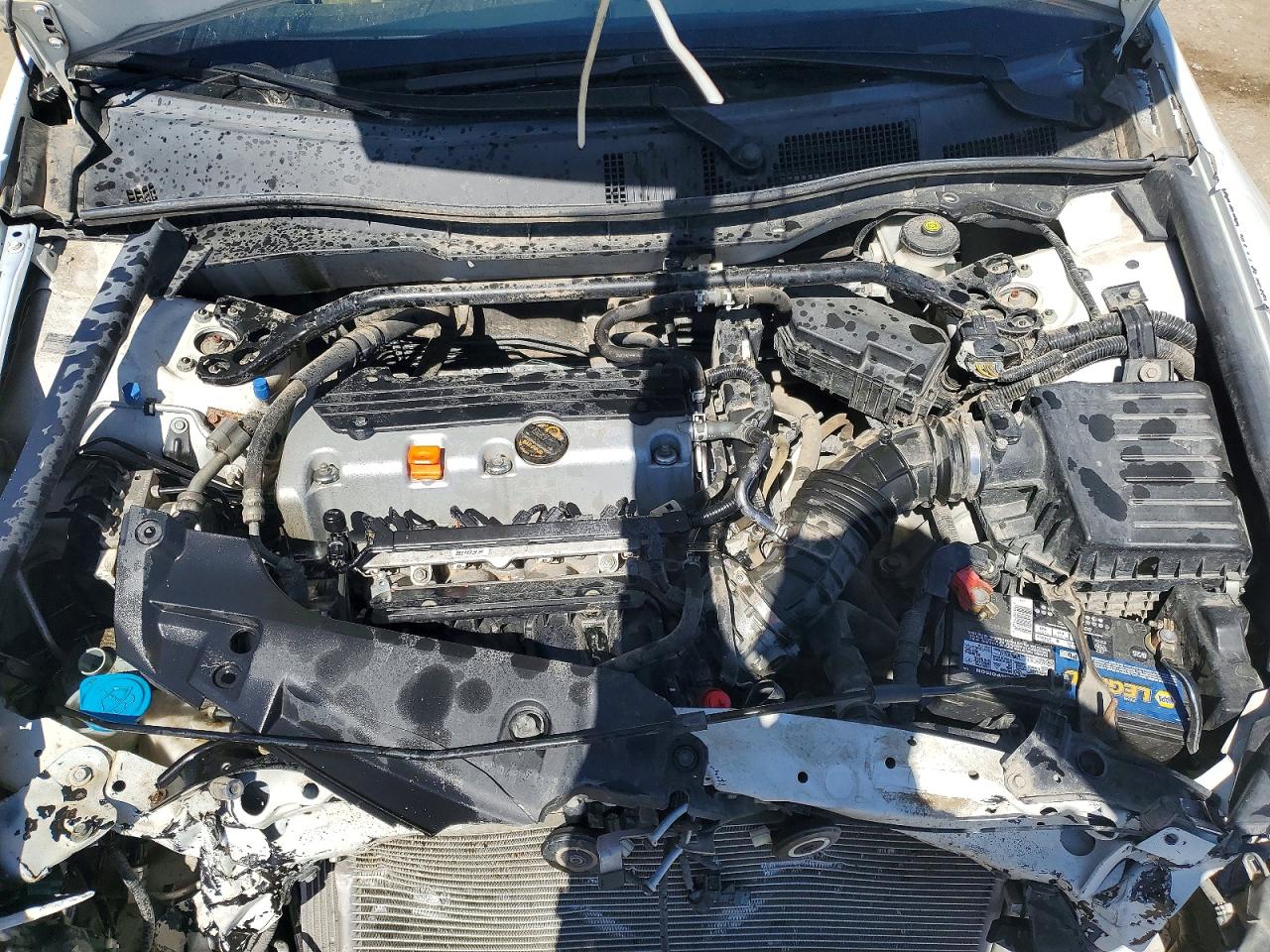 2012 Honda Accord Exl White vin: 1HGCP2F8XCA058005
